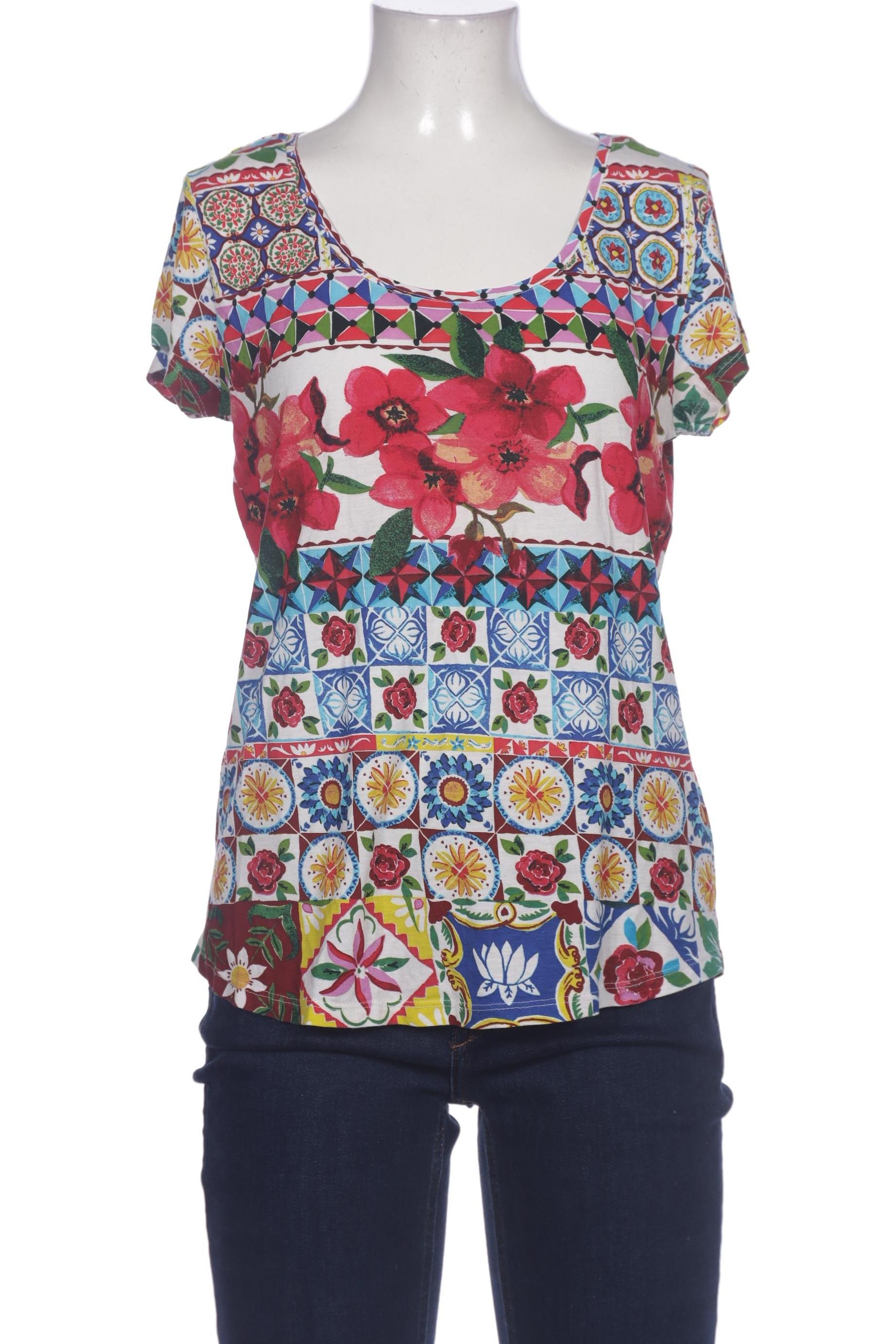 

Desigual Damen T-Shirt, mehrfarbig, Gr. 36