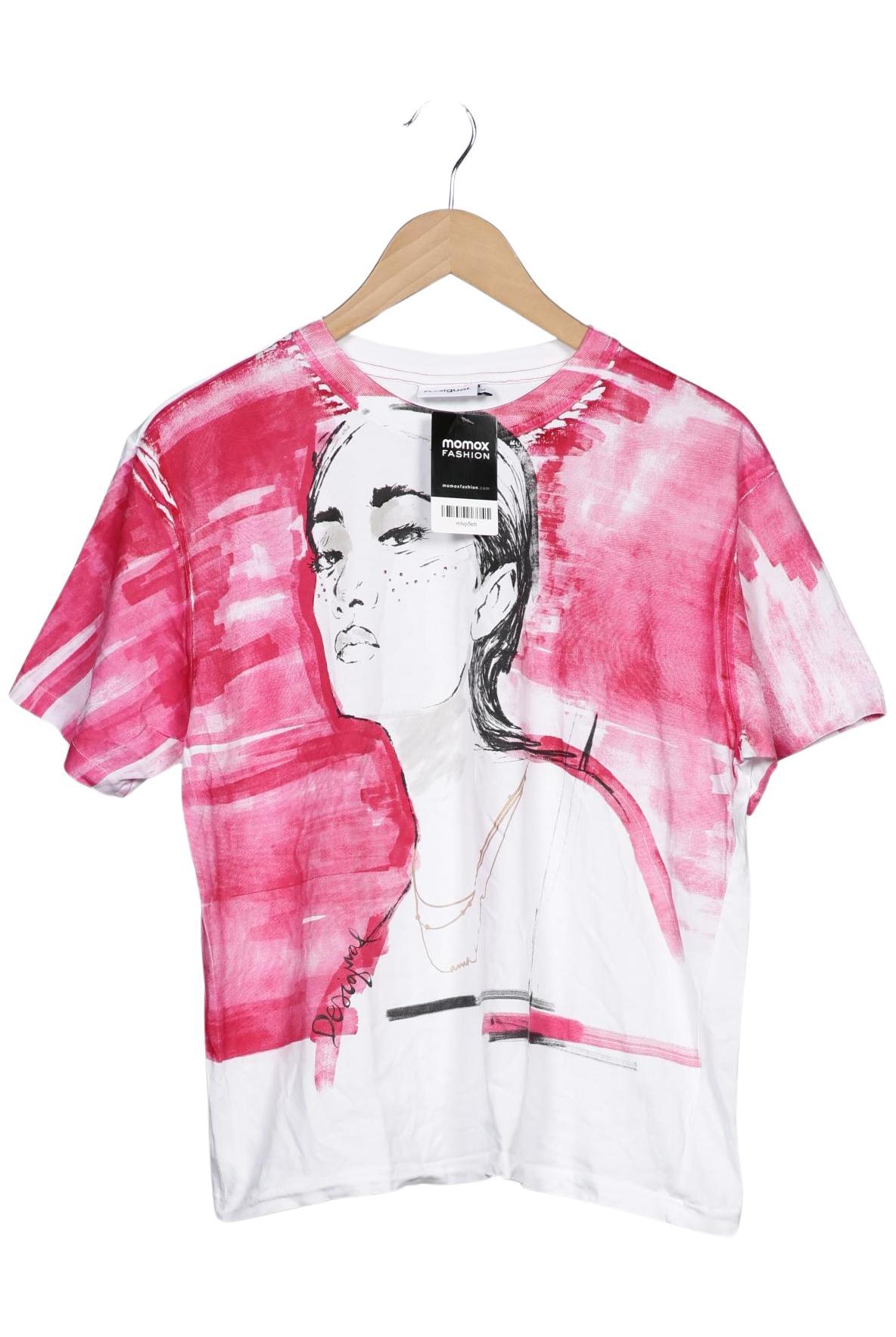 

Desigual Damen T-Shirt, mehrfarbig, Gr. 38