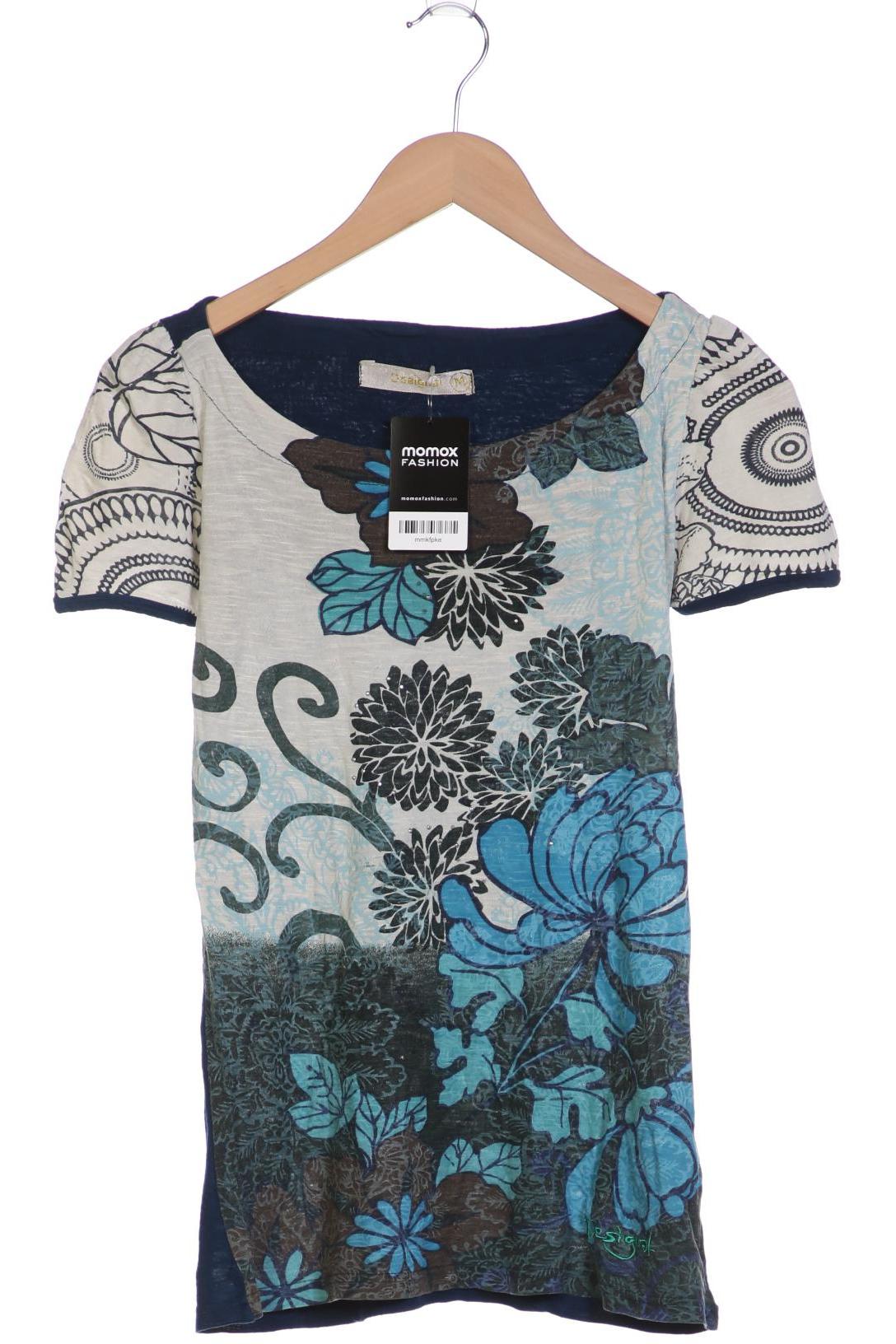 

Desigual Damen T-Shirt, blau
