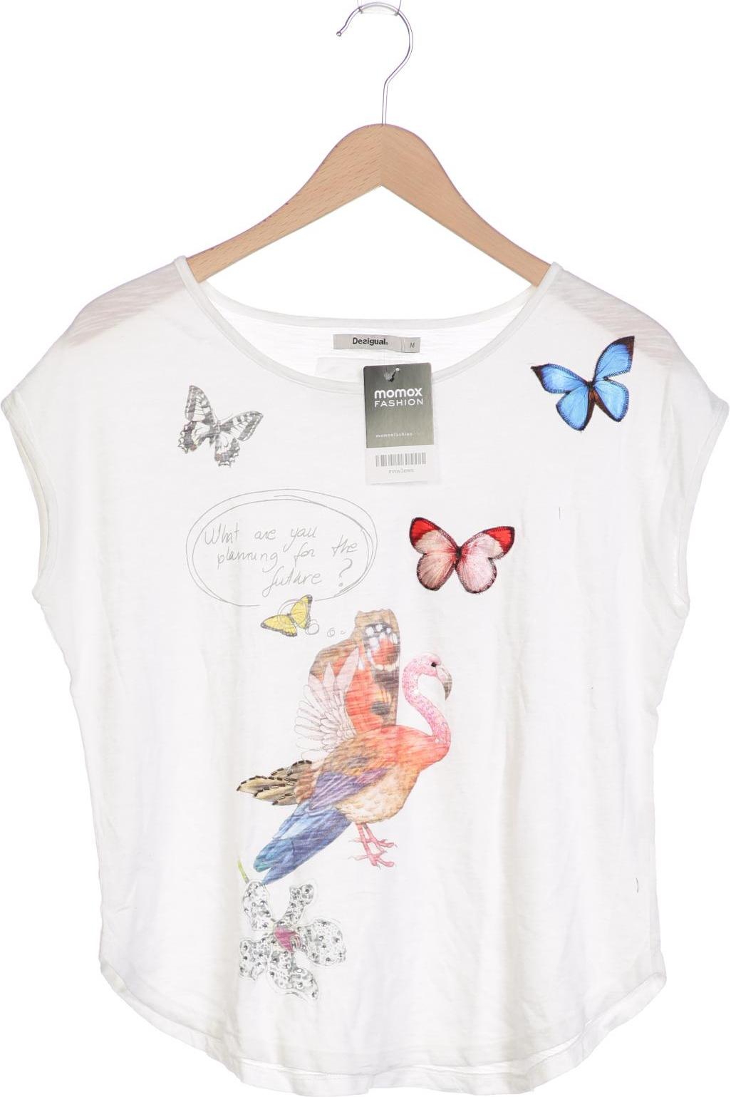 

Desigual Damen T-Shirt, weiß