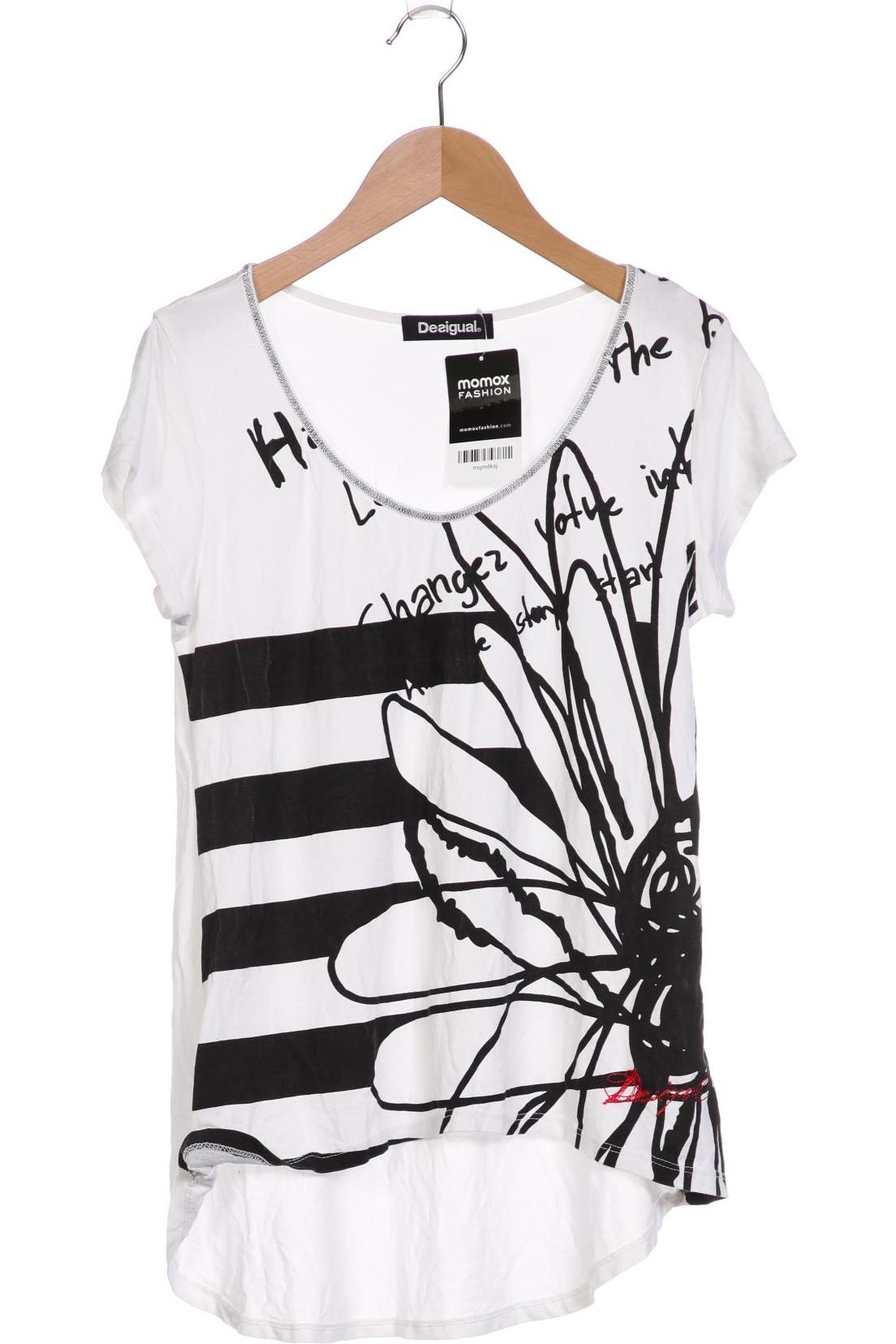 

Desigual Damen T-Shirt, weiß, Gr. 38