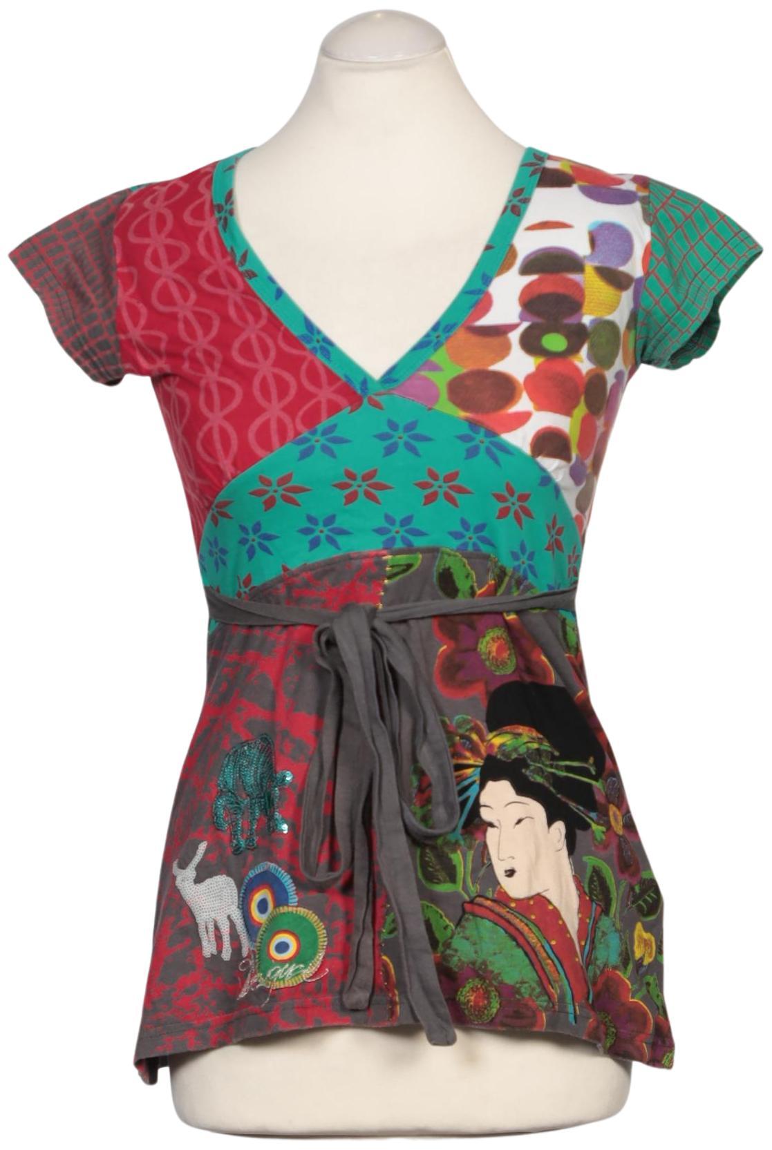

Desigual Damen T-Shirt, mehrfarbig, Gr. 38