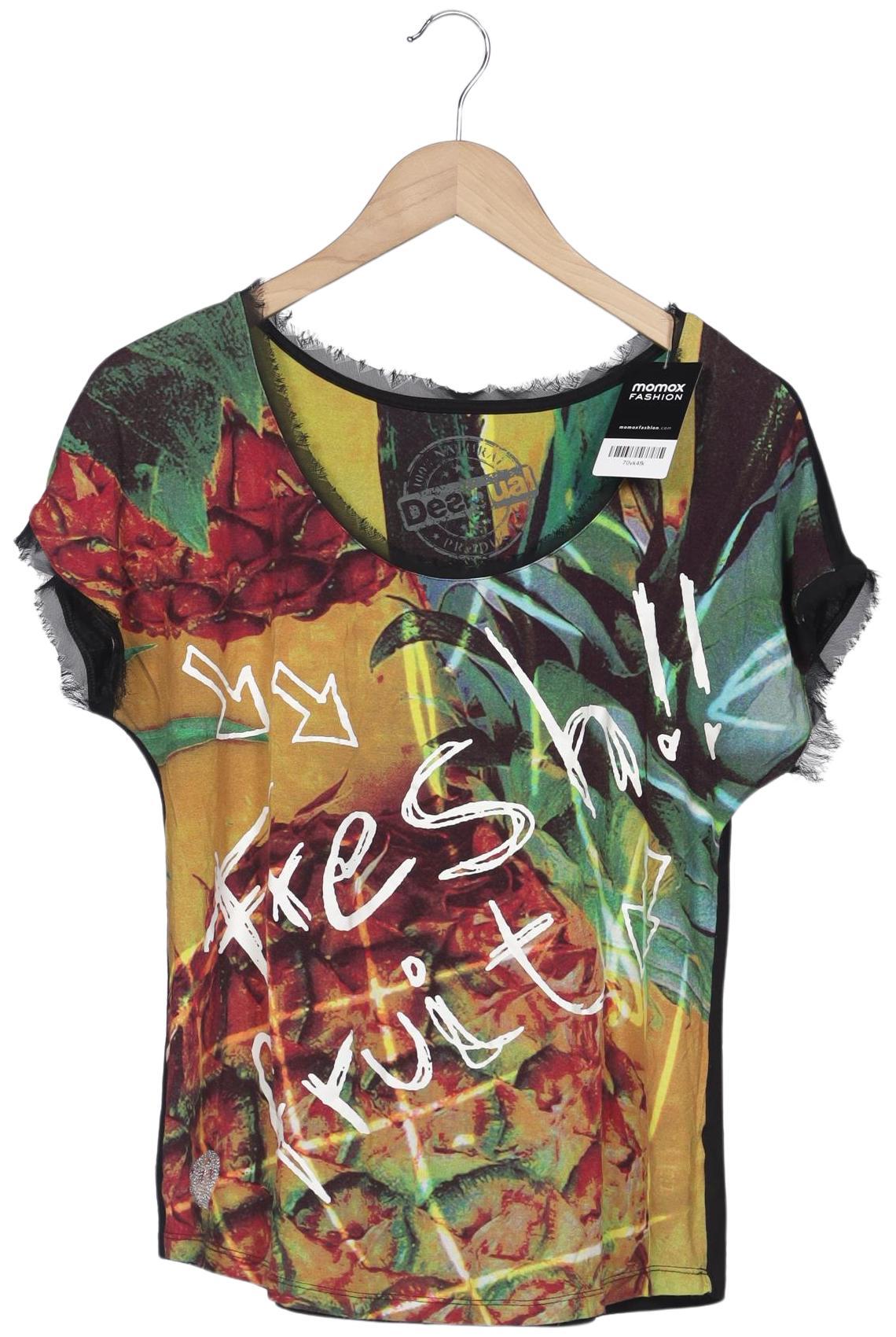 

Desigual Damen T-Shirt, mehrfarbig, Gr. 42