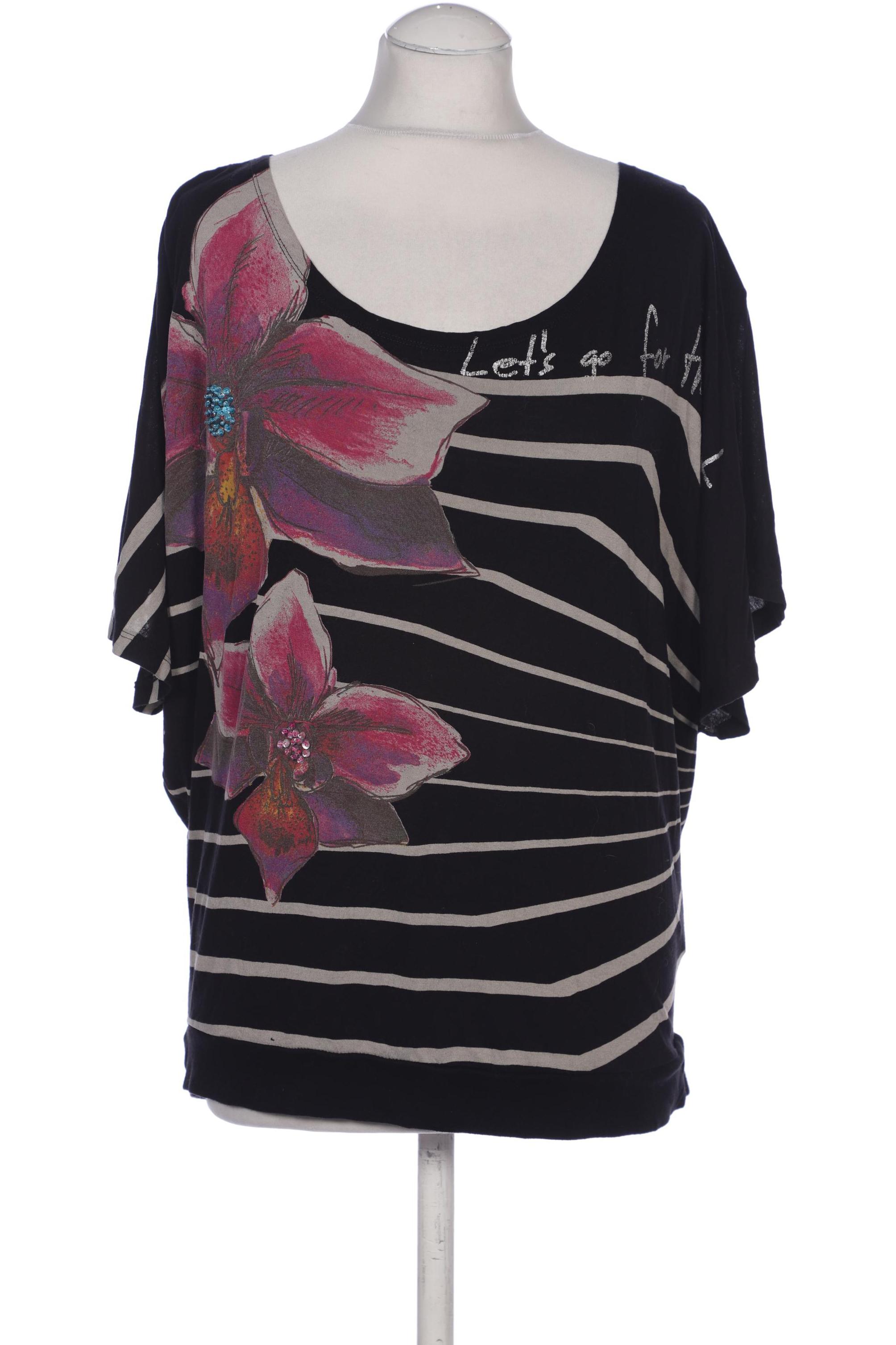 

Desigual Damen T-Shirt, schwarz, Gr. 38