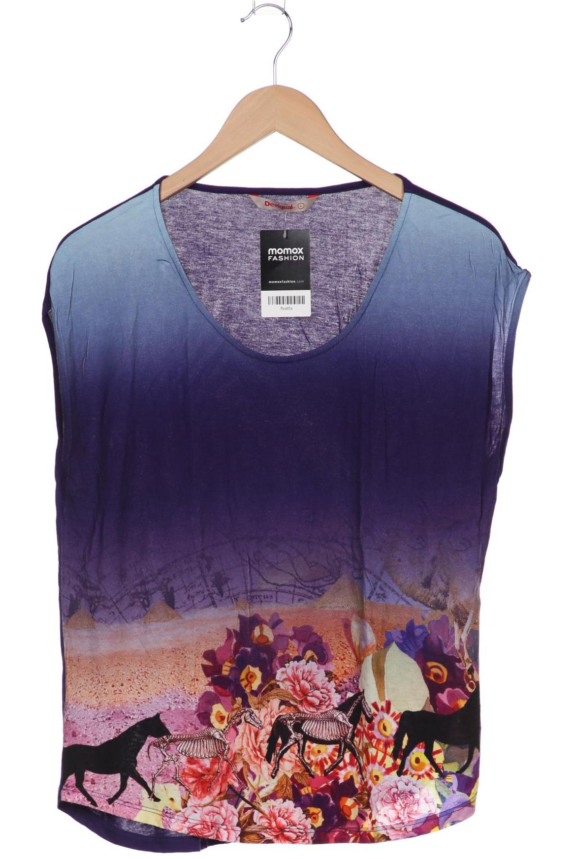 

Desigual Damen T-Shirt, flieder, Gr. 42