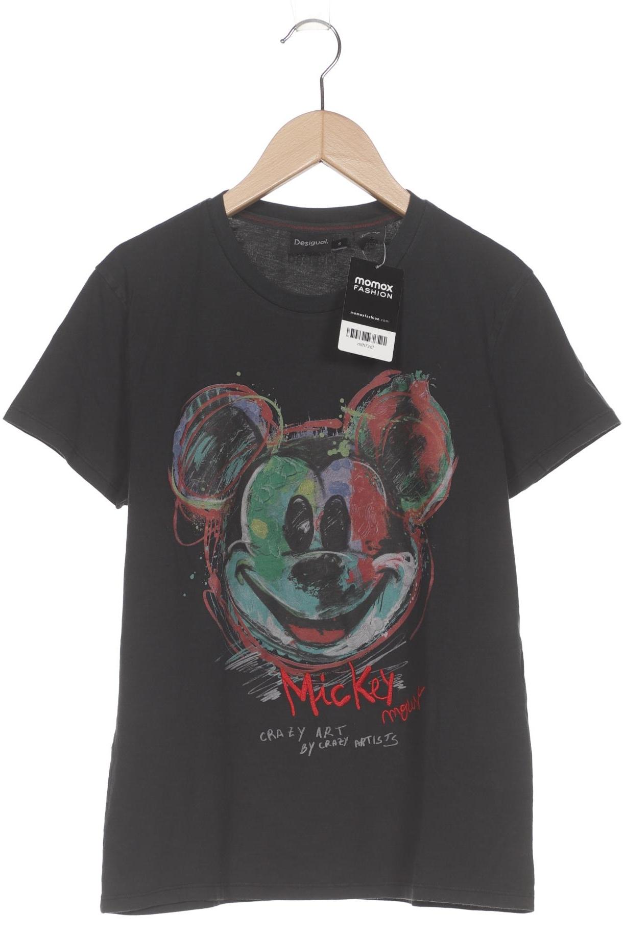 

Desigual Damen T-Shirt, schwarz, Gr. 36