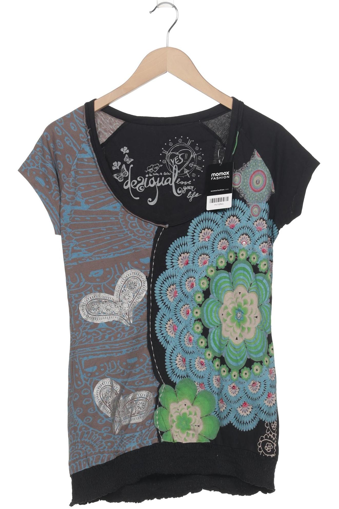 

Desigual Damen T-Shirt, mehrfarbig, Gr. 44