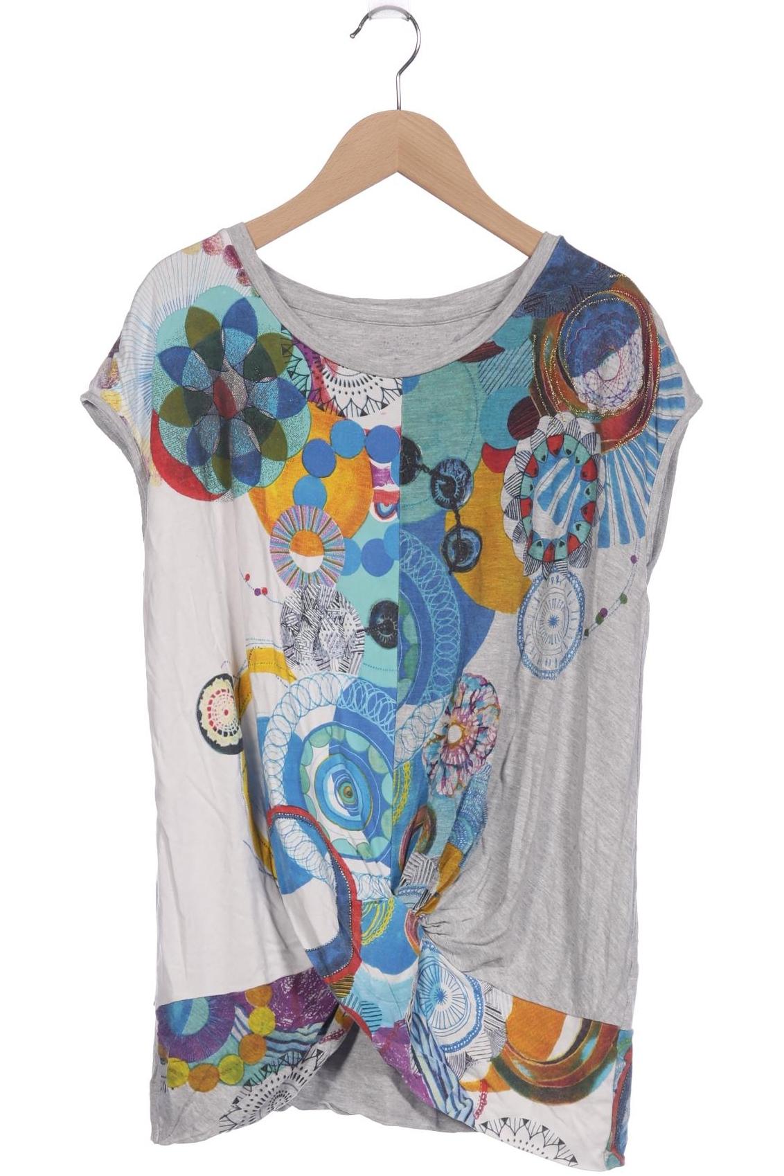 

Desigual Damen T-Shirt, grau, Gr. 44