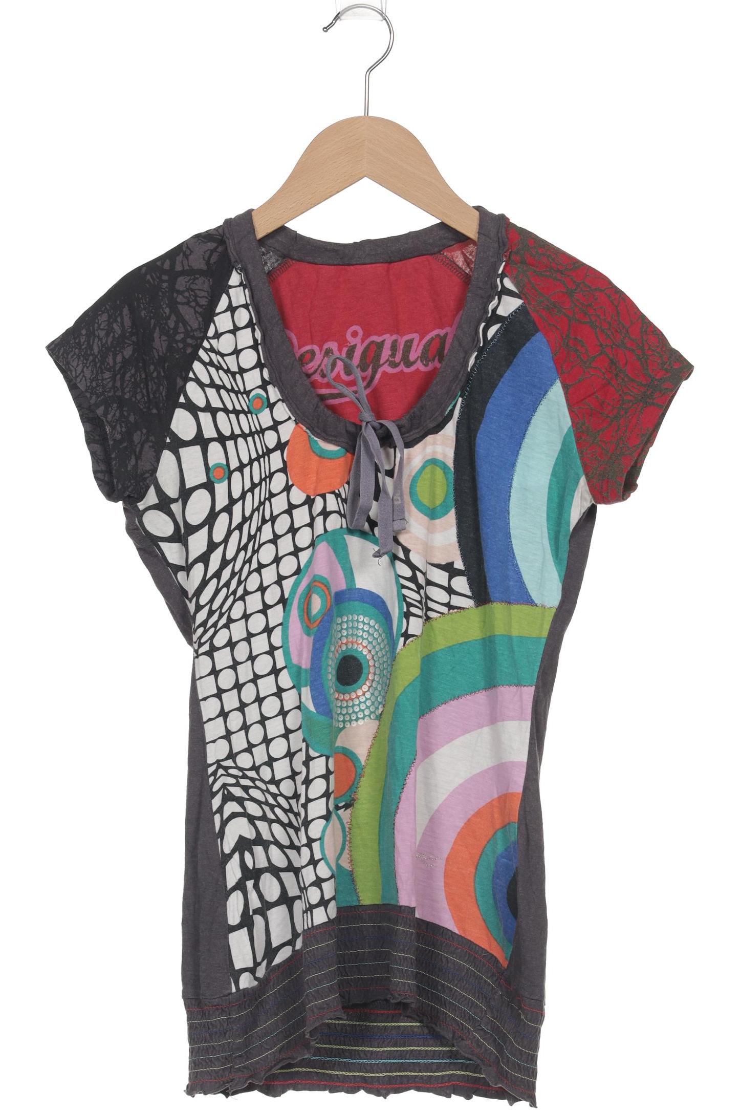 

Desigual Damen T-Shirt, mehrfarbig, Gr. 36