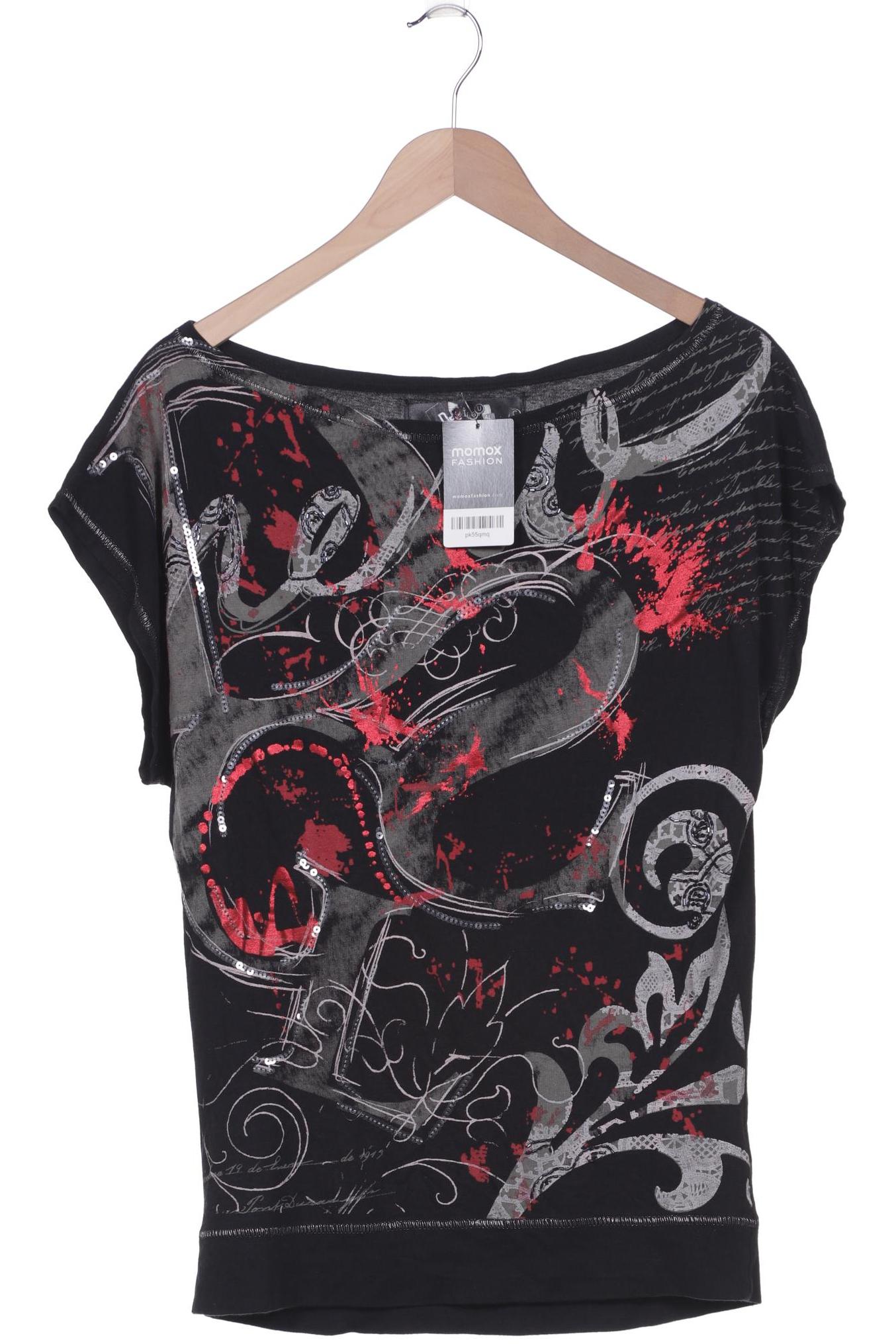 

Desigual Damen T-Shirt, schwarz, Gr. 36