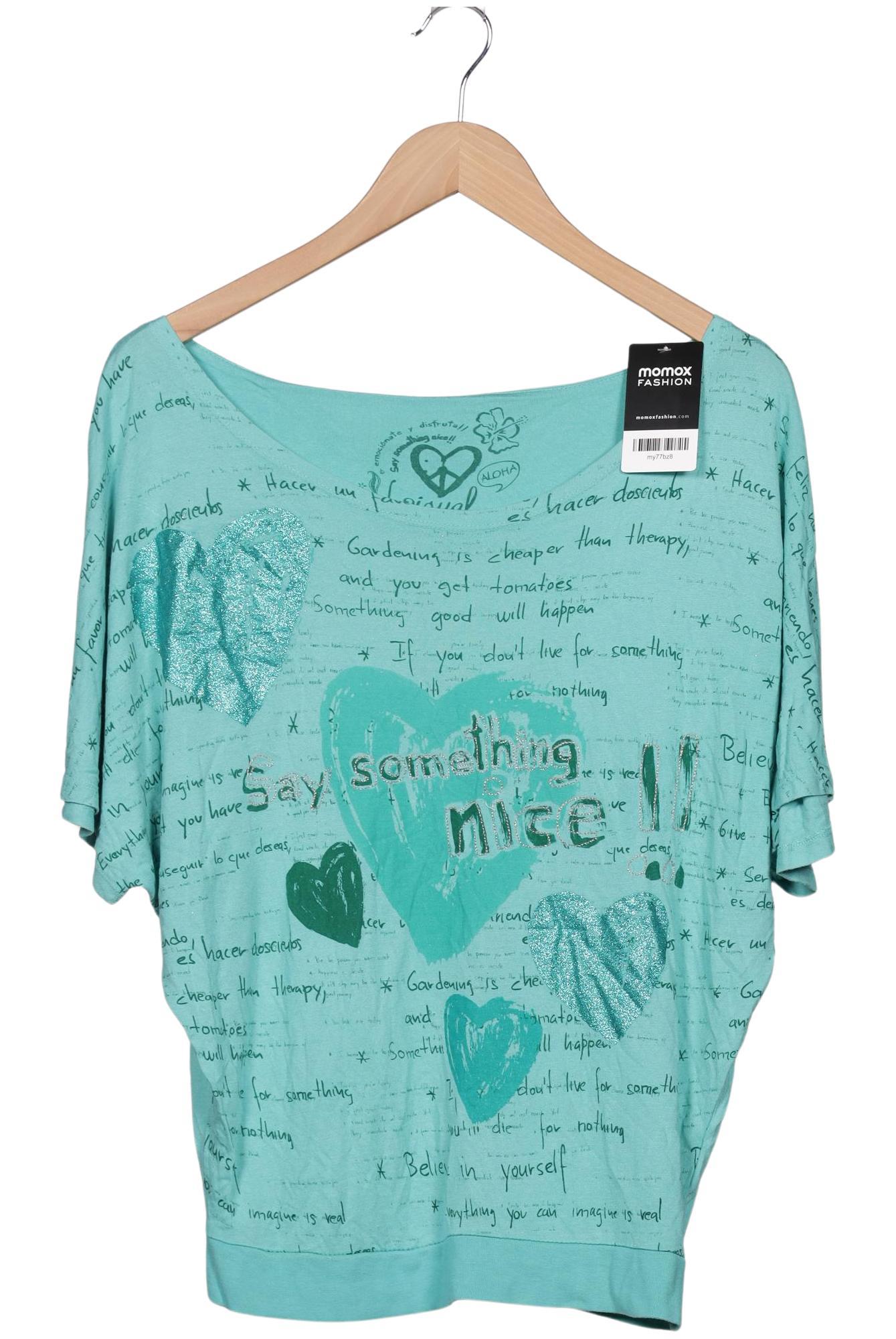 

Desigual Damen T-Shirt, blau, Gr. 38