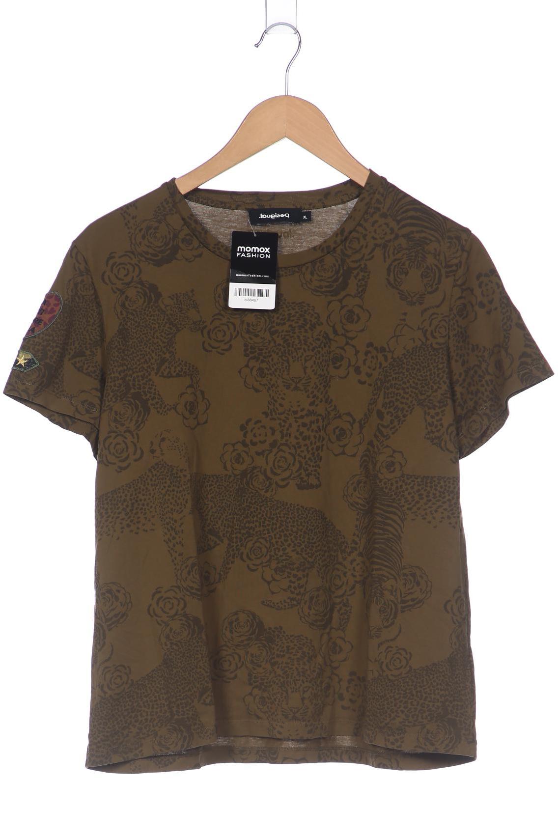 

Desigual Damen T-Shirt, grün, Gr. 44
