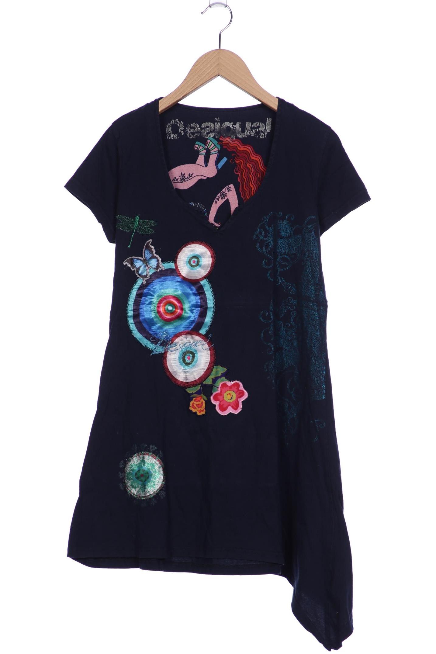 

Desigual Damen T-Shirt, marineblau, Gr. 42