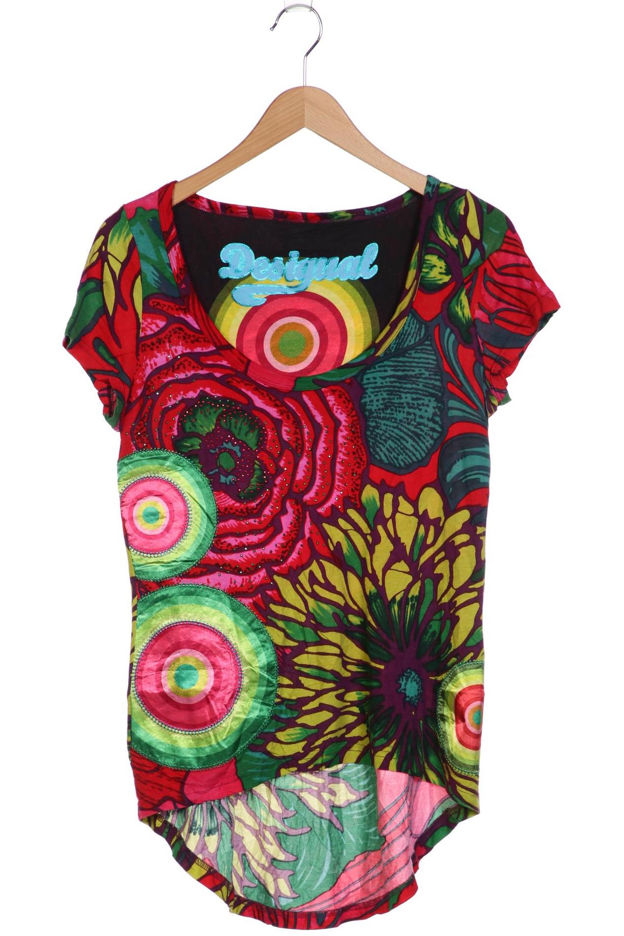 

Desigual Damen T-Shirt, rot, Gr. 42