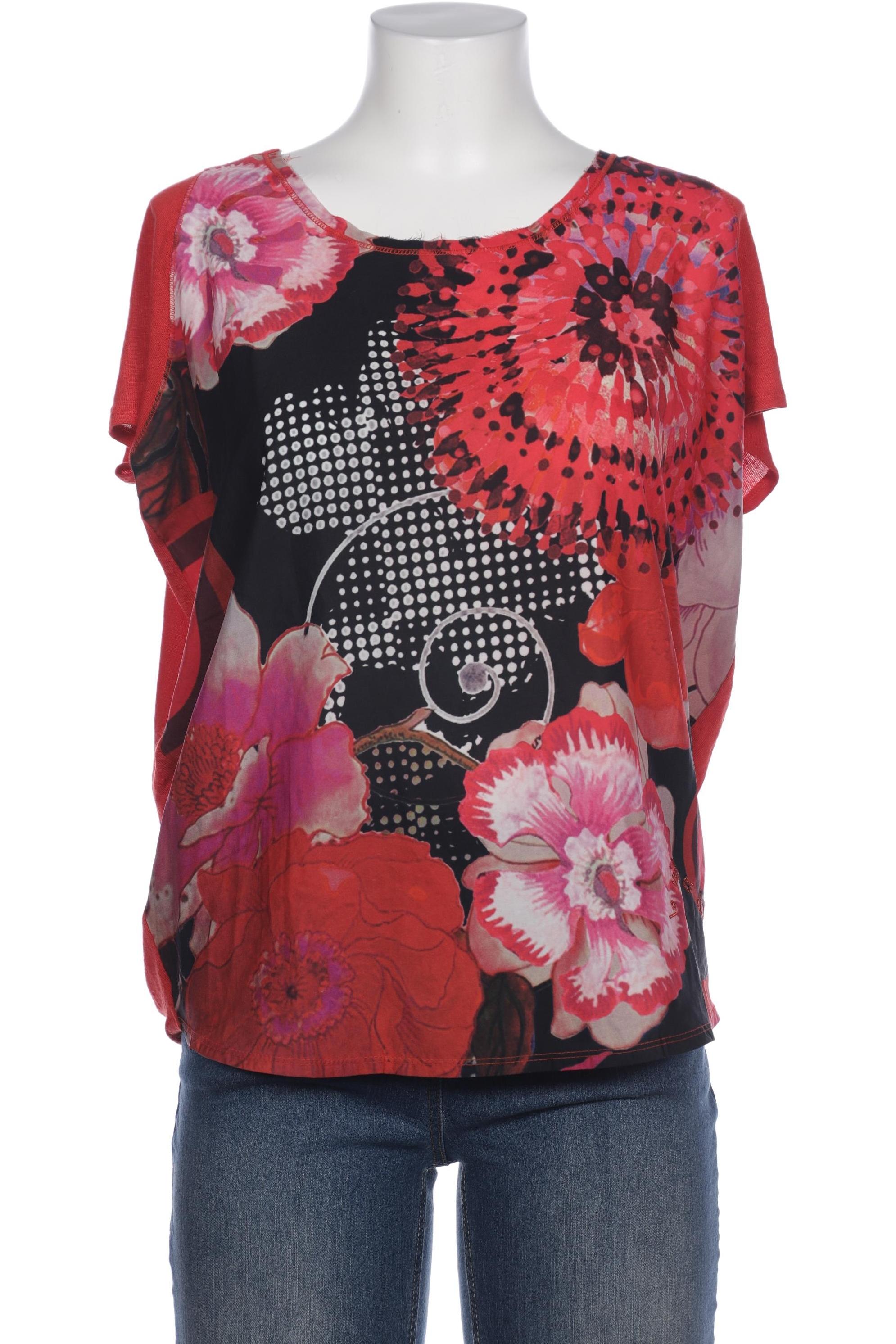 

Desigual Damen T-Shirt, rot, Gr. 36