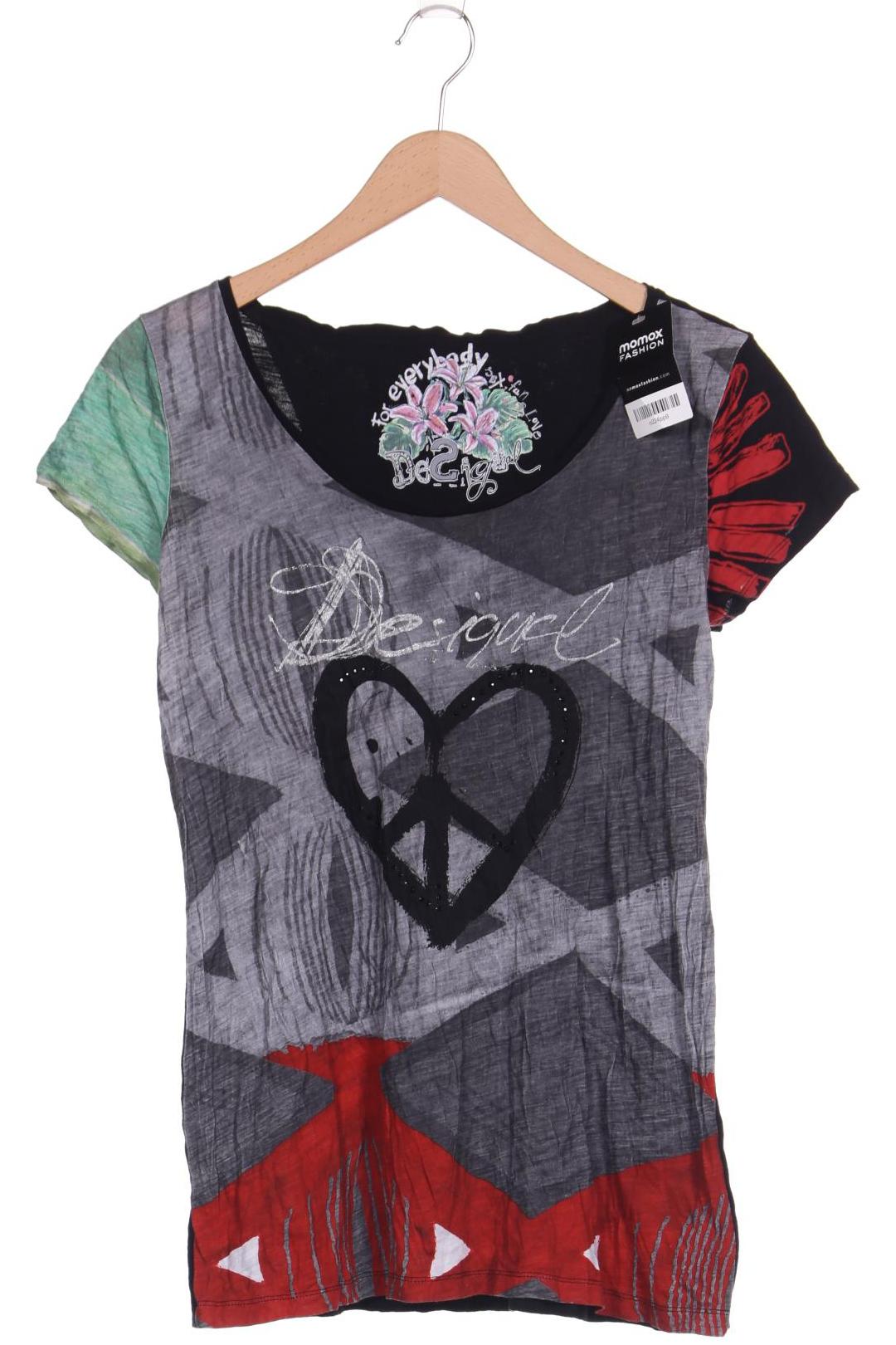 

Desigual Damen T-Shirt, schwarz