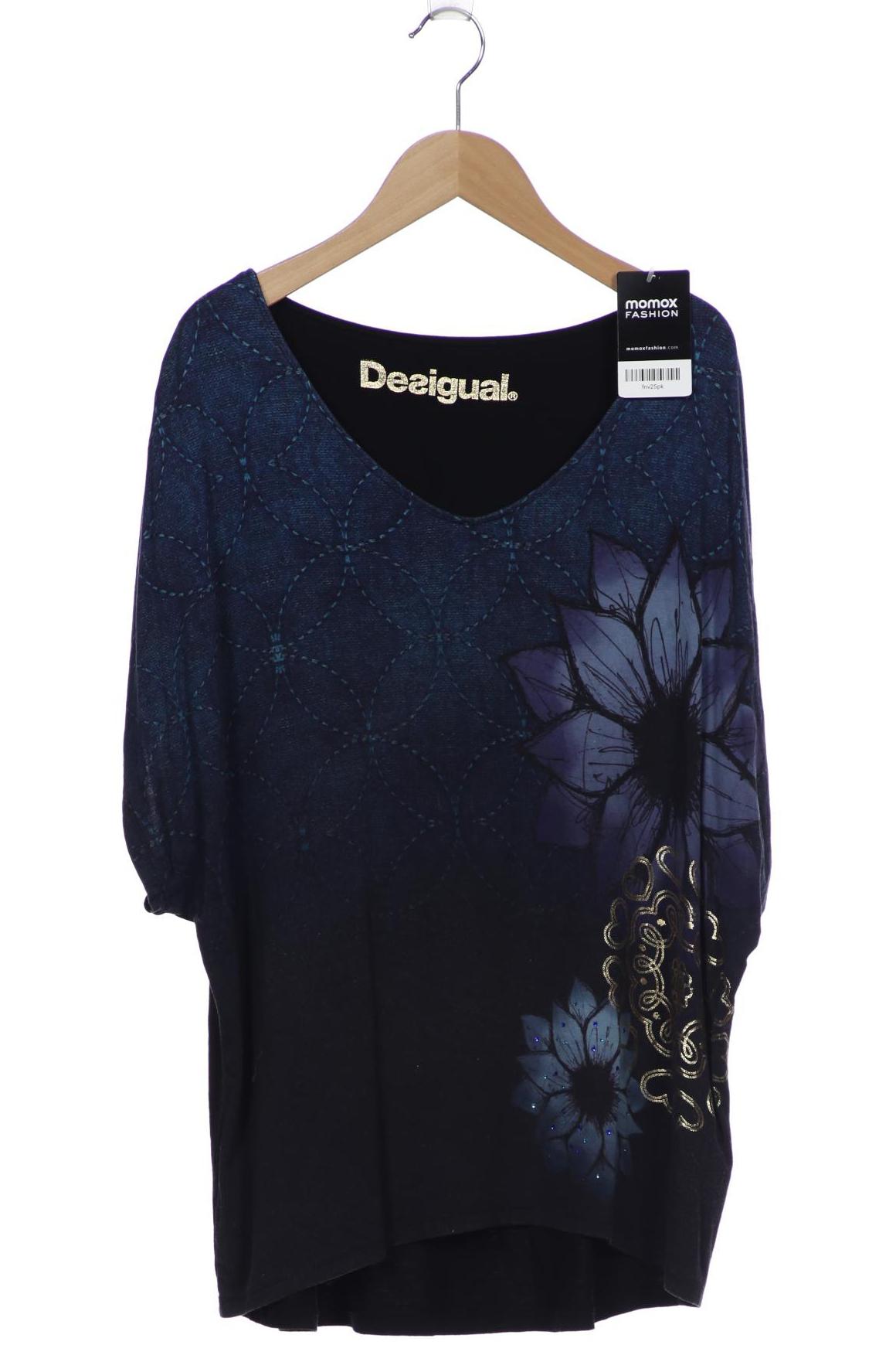 

Desigual Damen T-Shirt, marineblau, Gr. 42