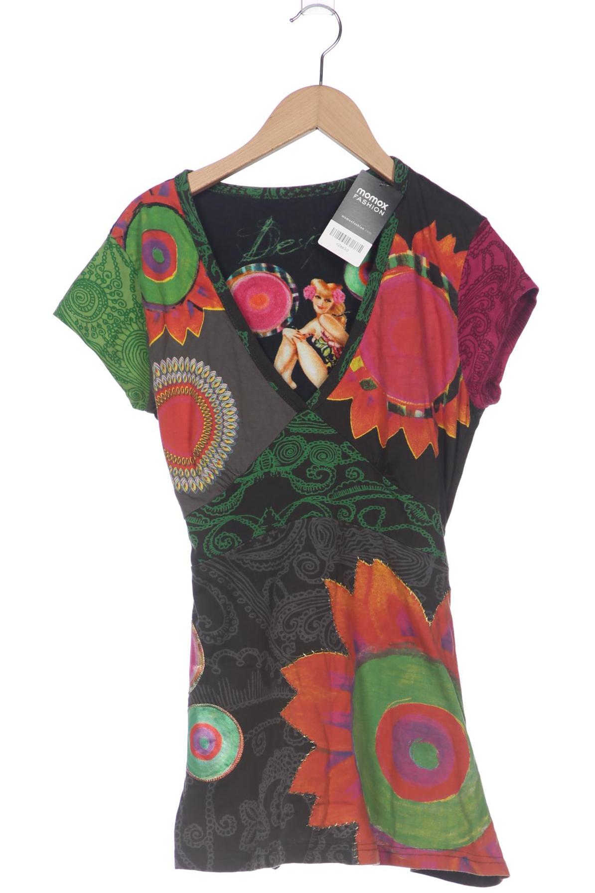 

Desigual Damen T-Shirt, mehrfarbig, Gr. 42