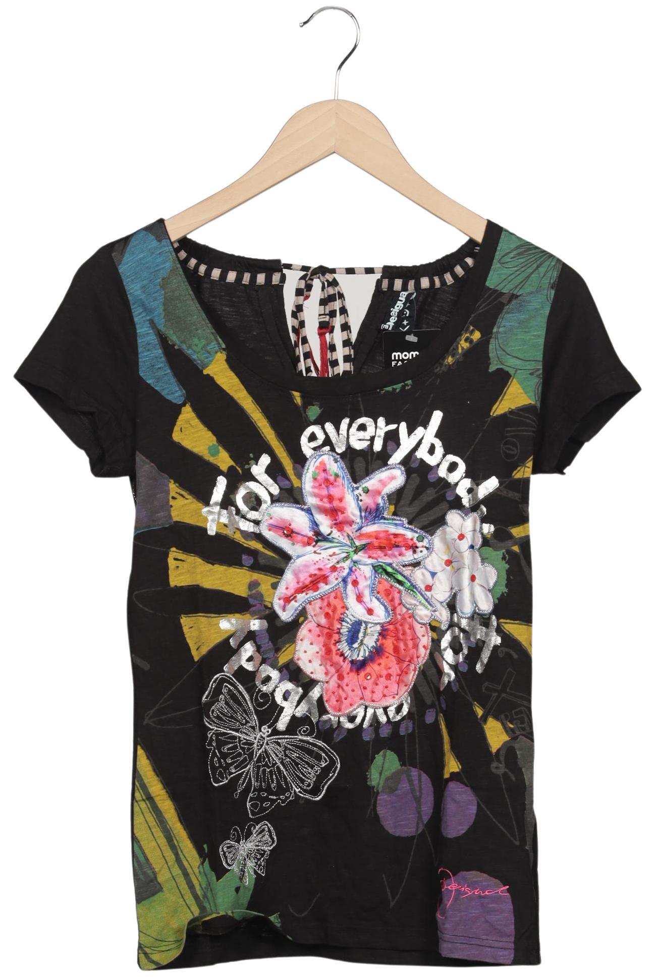 

Desigual Damen T-Shirt, schwarz, Gr. 38