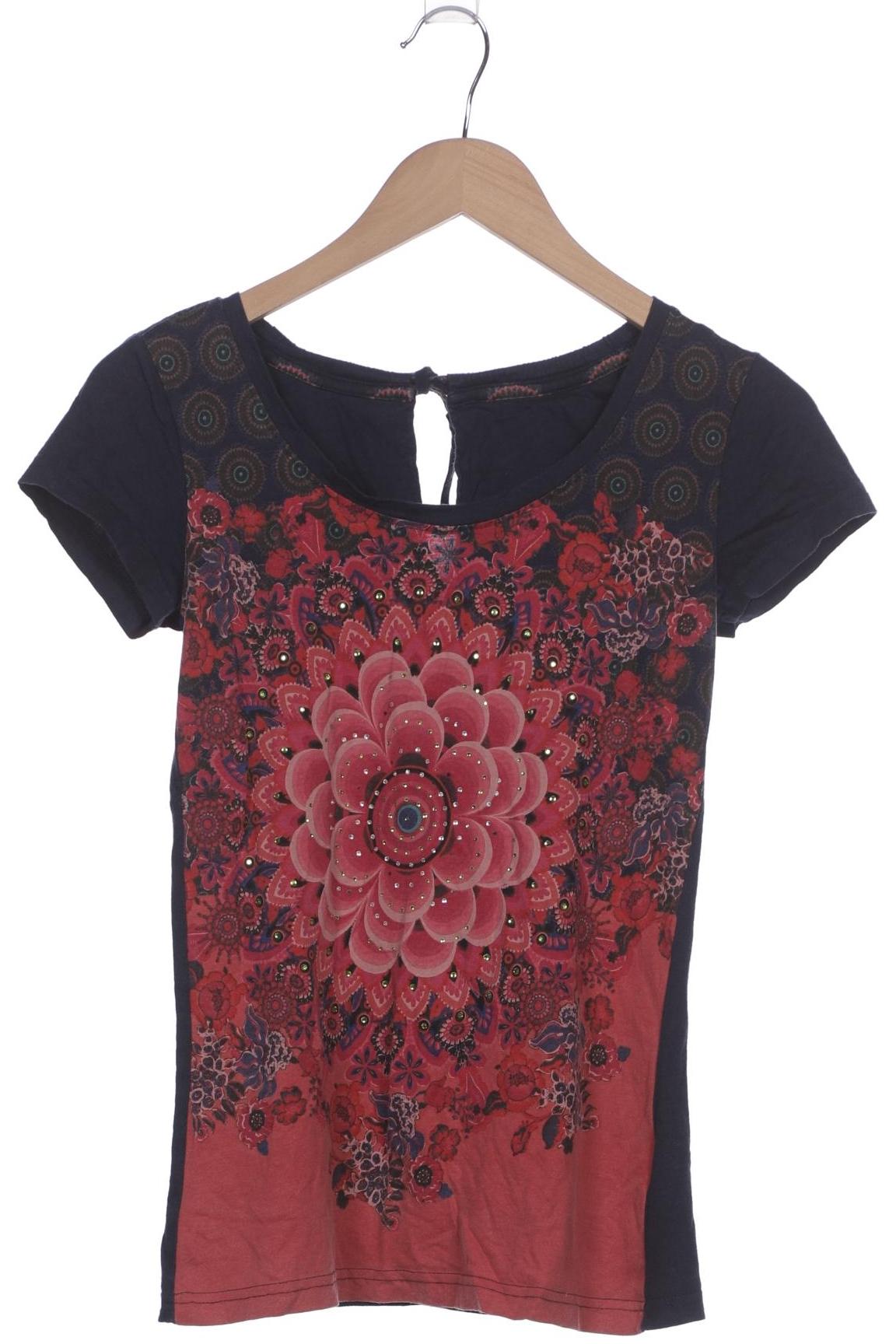 

Desigual Damen T-Shirt, marineblau, Gr. 36