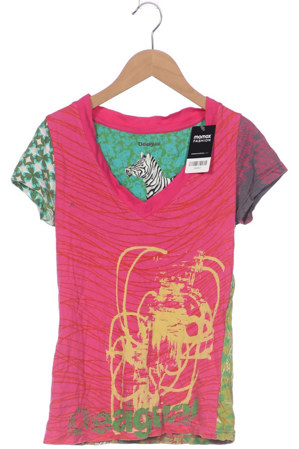 

Desigual Damen T-Shirt, pink, Gr. 38