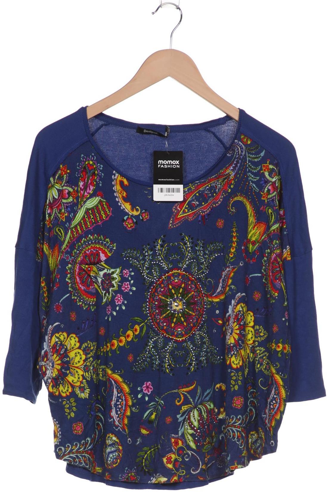 

Desigual Damen T-Shirt, blau, Gr. 52