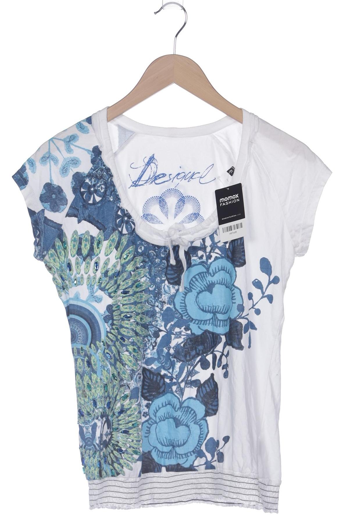 

Desigual Damen T-Shirt, weiß, Gr. 44