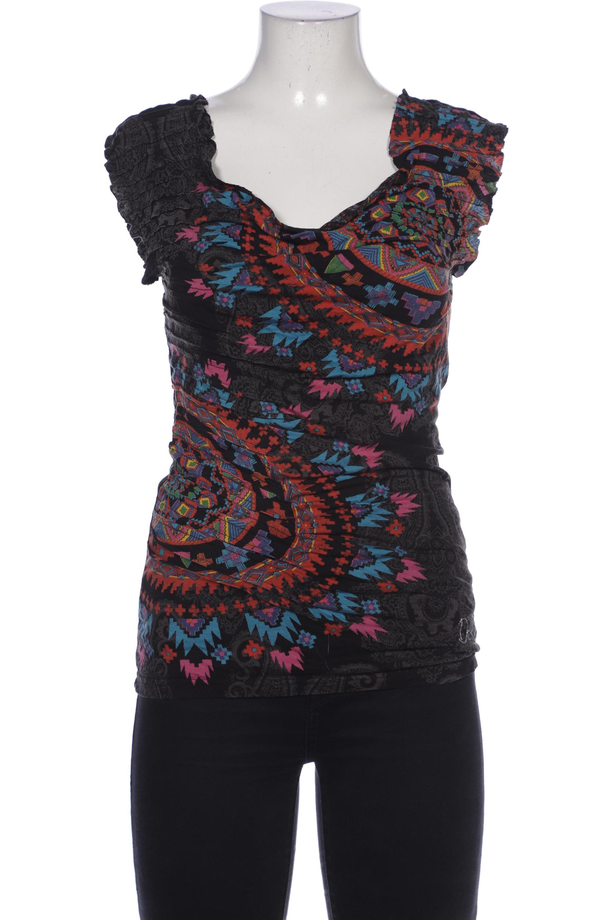 

Desigual Damen T-Shirt, schwarz, Gr. 38