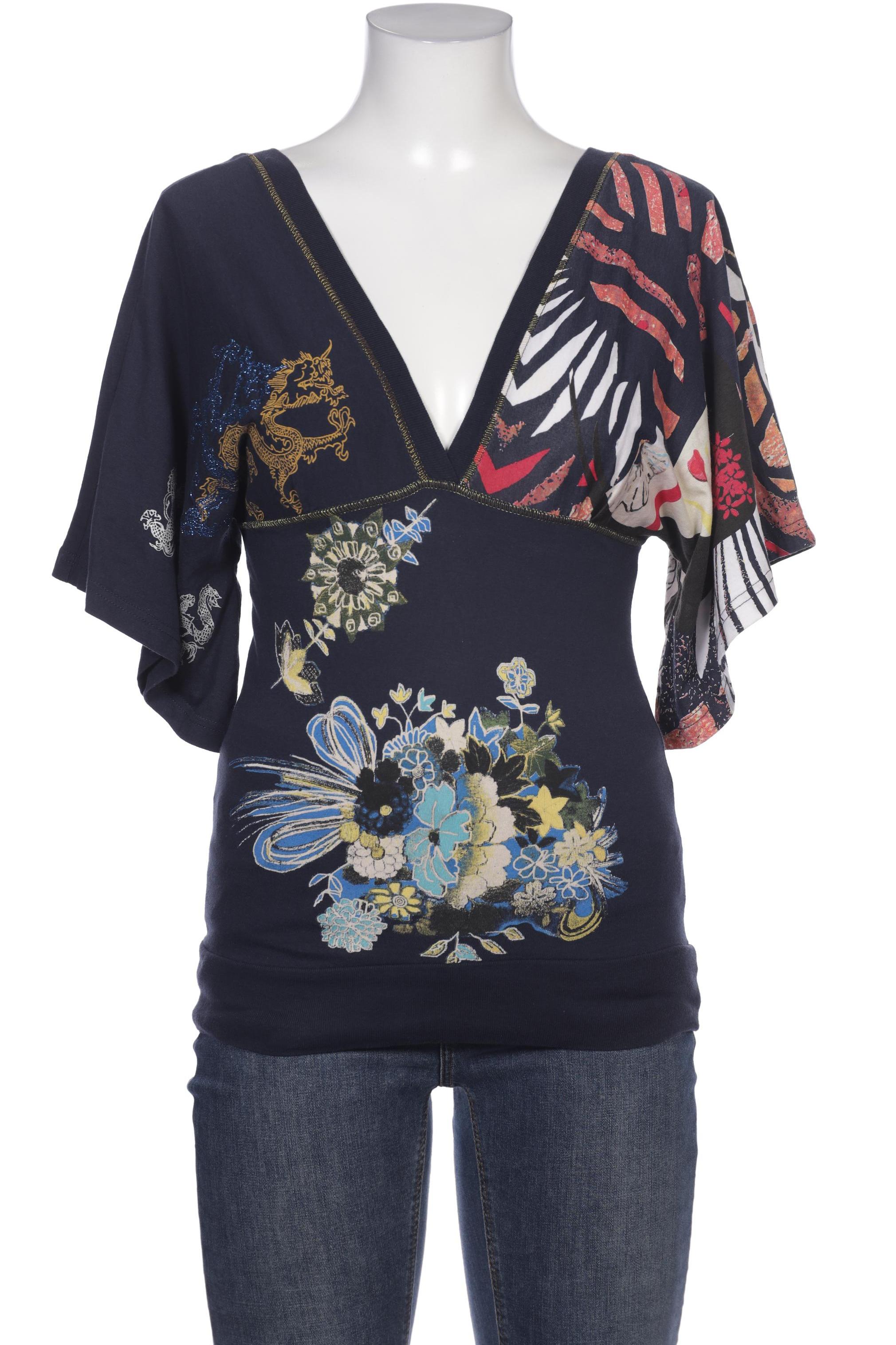 

Desigual Damen T-Shirt, marineblau