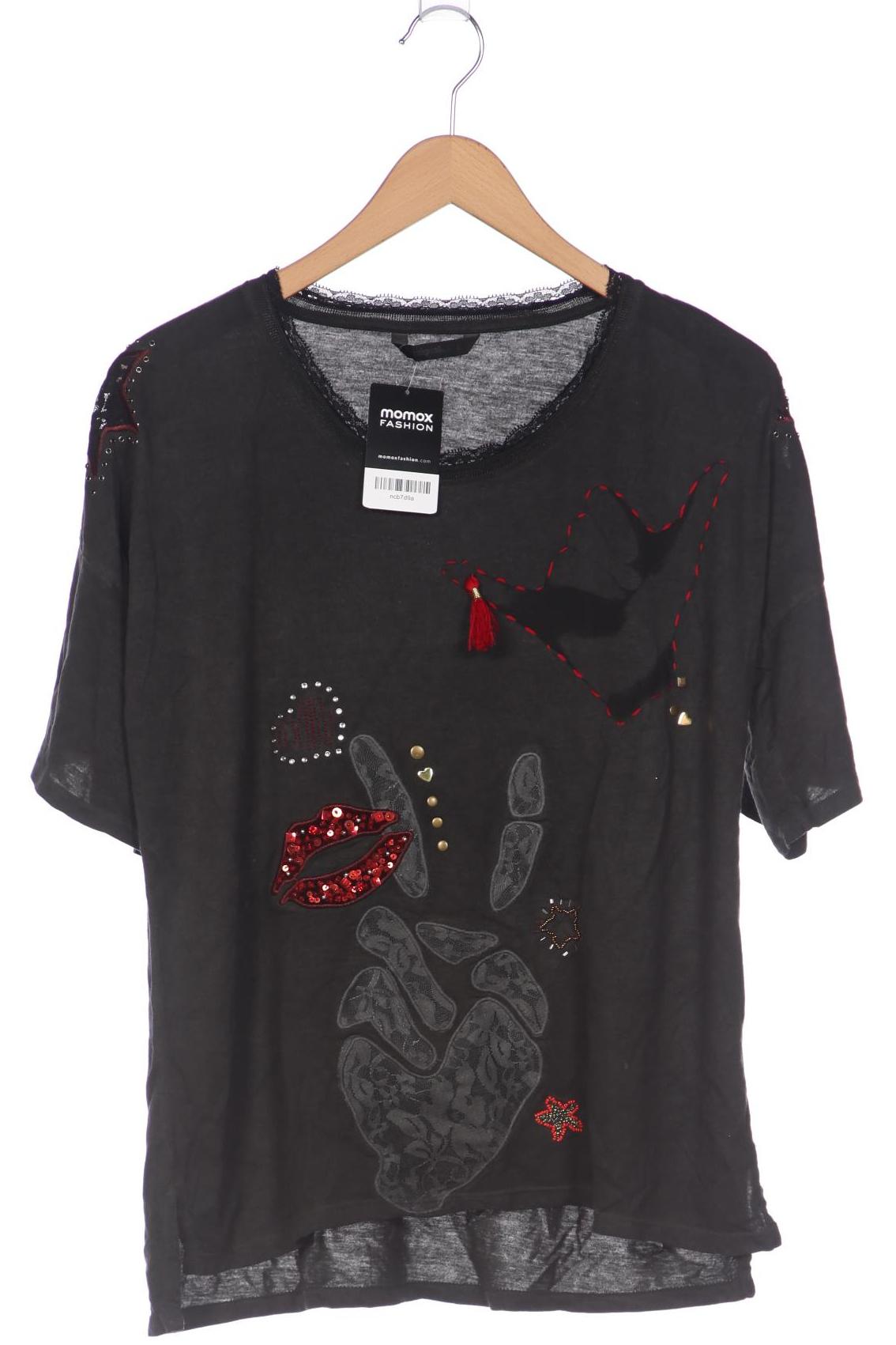 

Desigual Damen T-Shirt, grau, Gr. 42