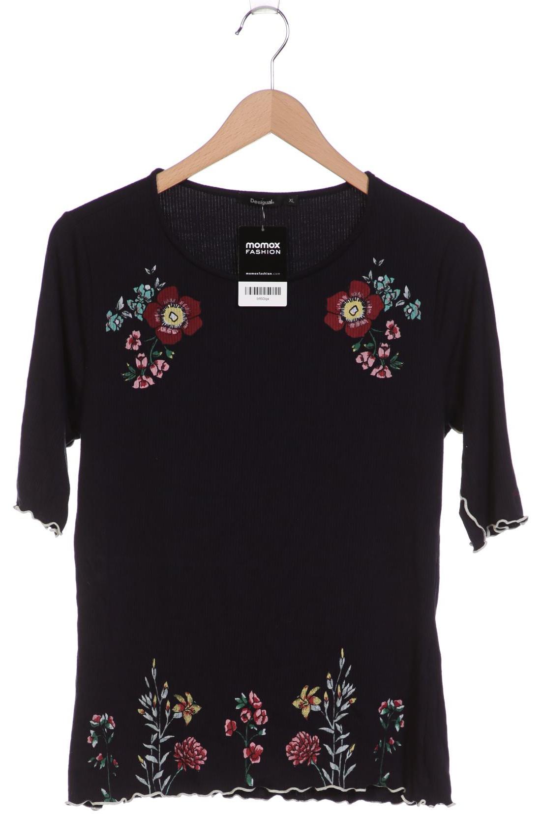 

Desigual Damen T-Shirt, marineblau, Gr. 44