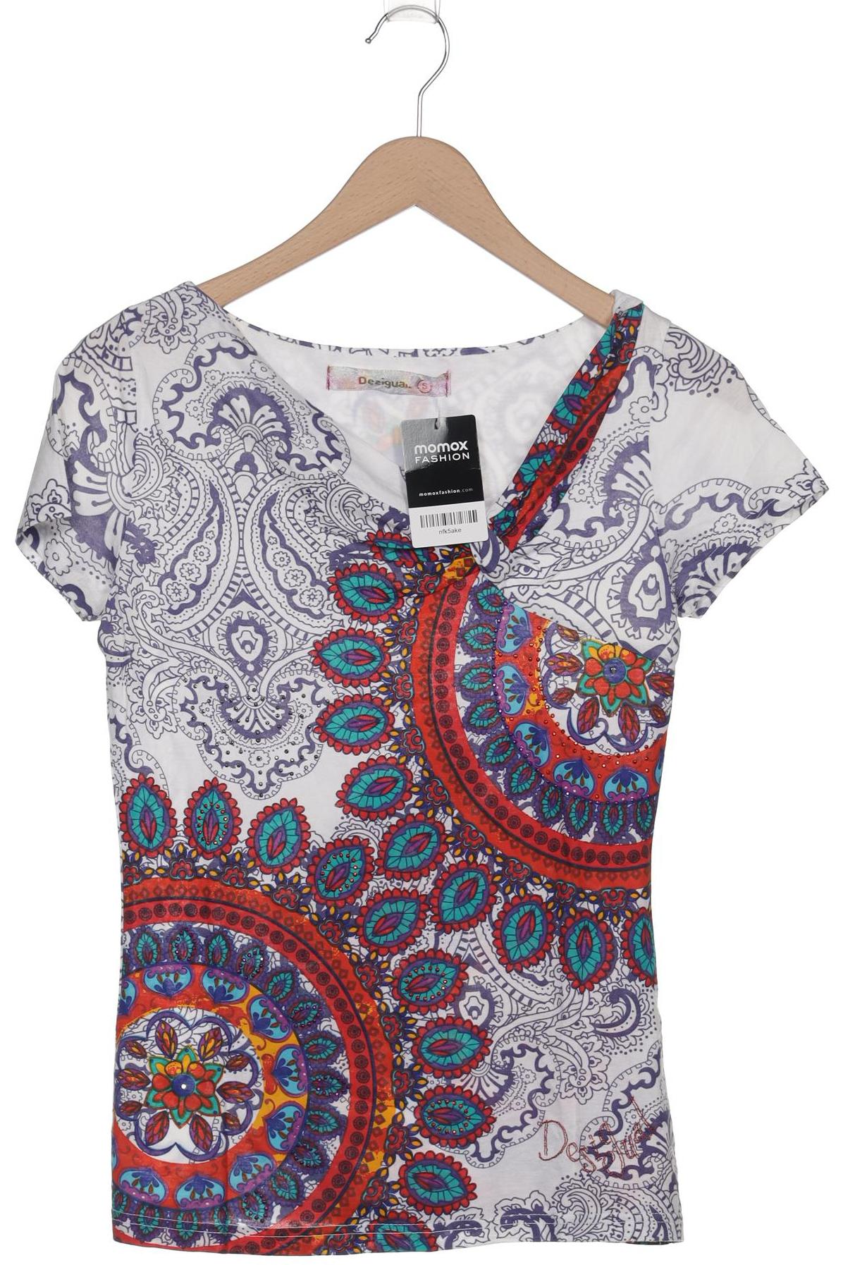 

Desigual Damen T-Shirt, mehrfarbig, Gr. 36