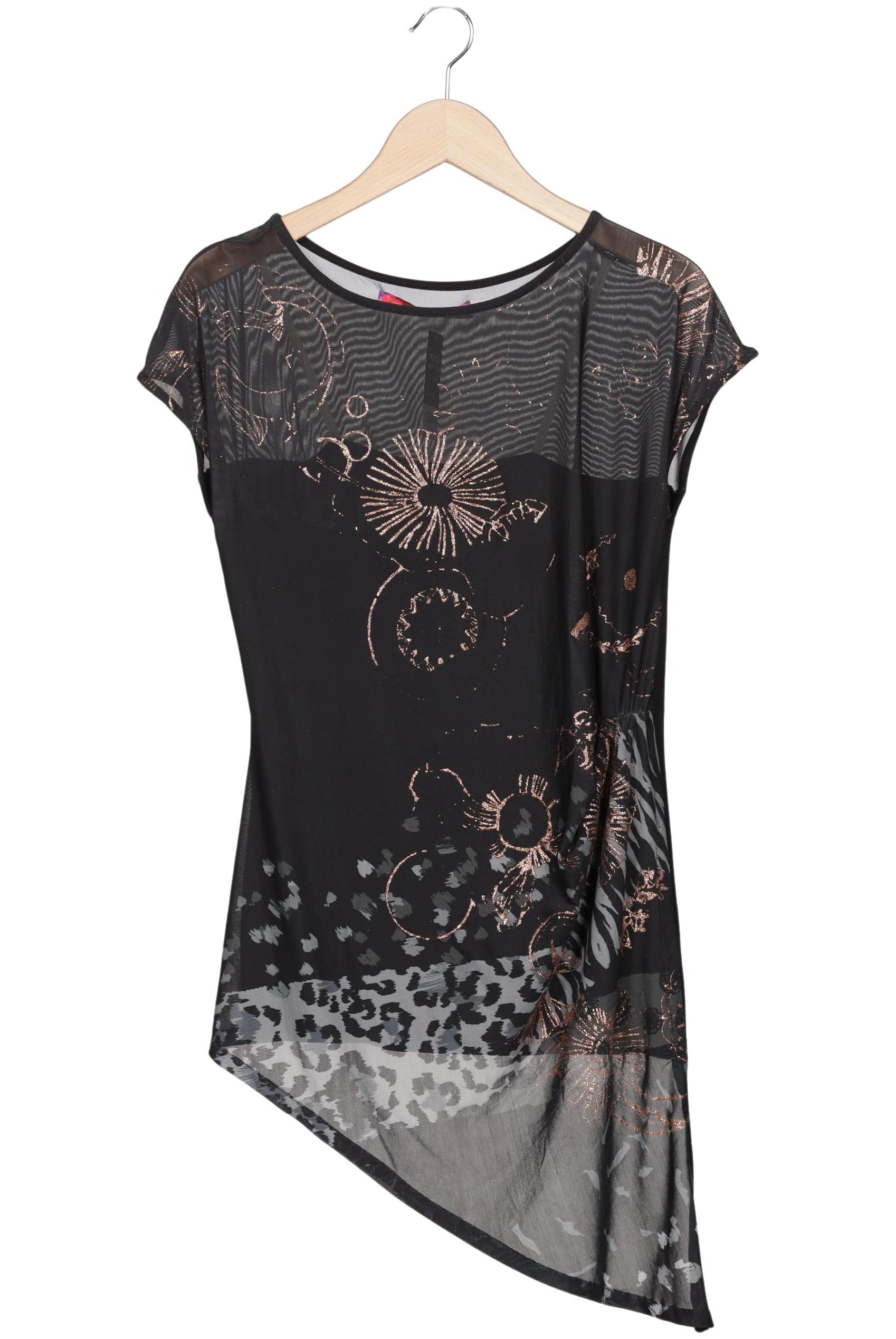 

Desigual Damen T-Shirt, schwarz, Gr. 38