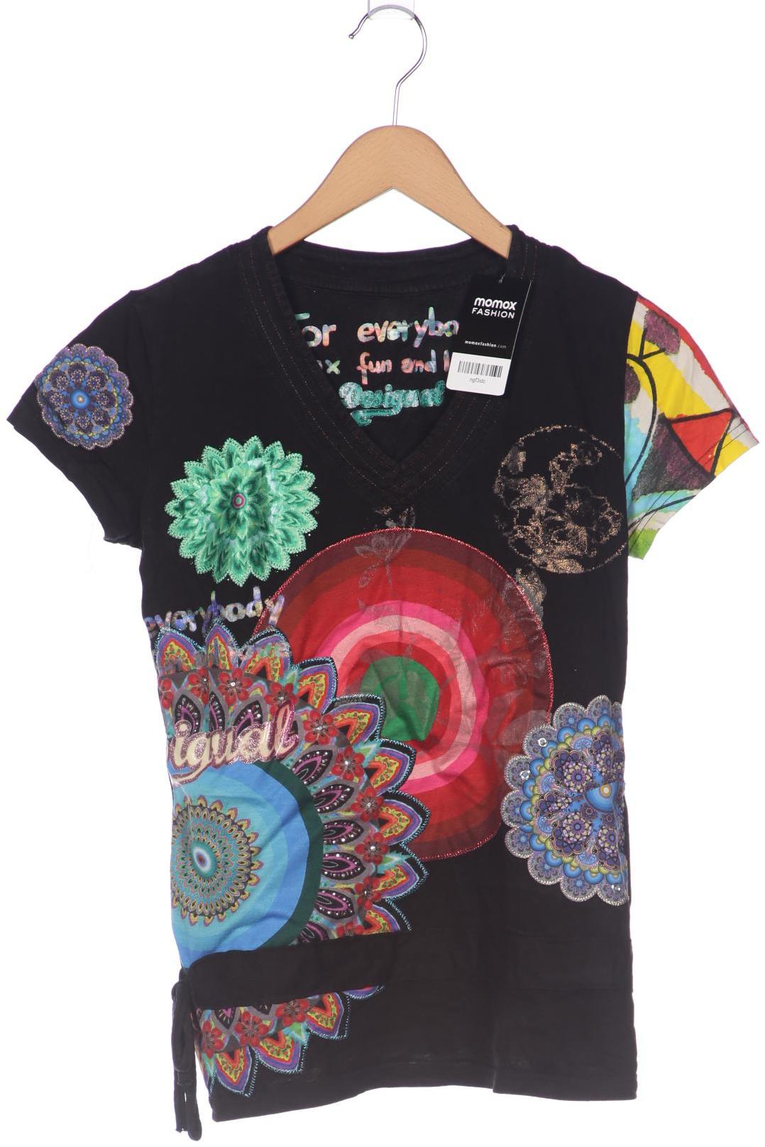 

Desigual Damen T-Shirt, schwarz, Gr. 38