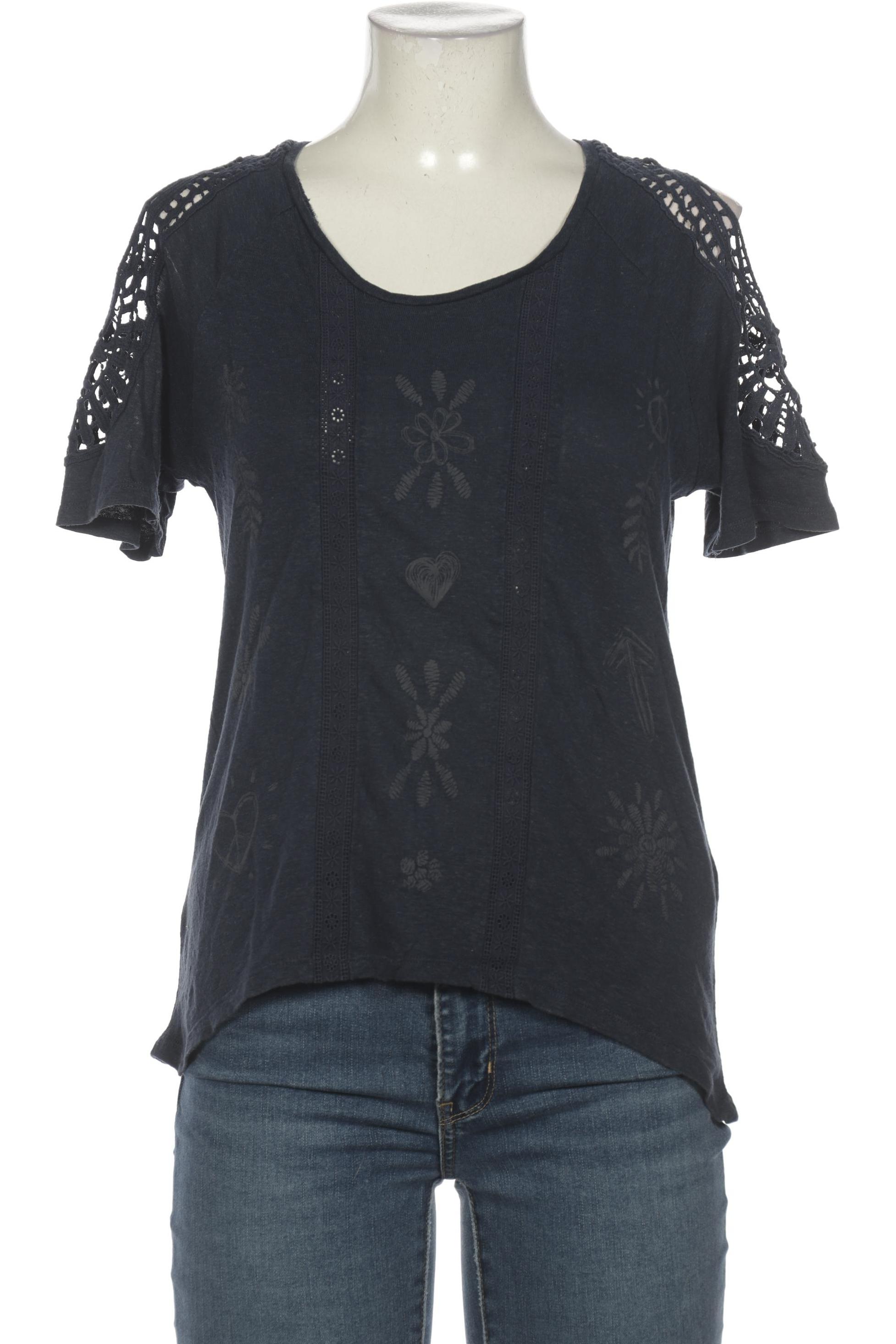 

Desigual Damen T-Shirt, marineblau, Gr. 42