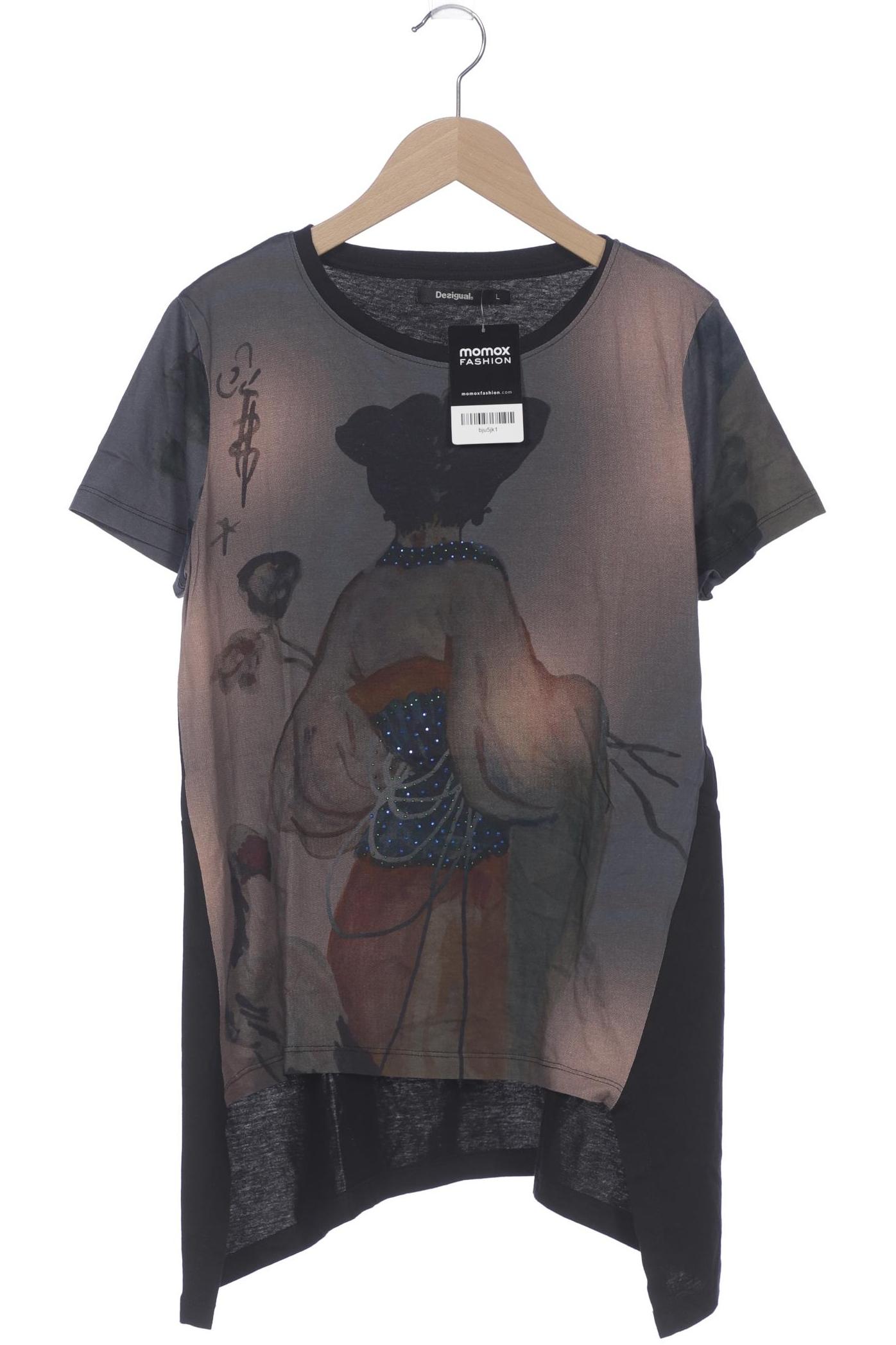 

Desigual Damen T-Shirt, mehrfarbig, Gr. 42