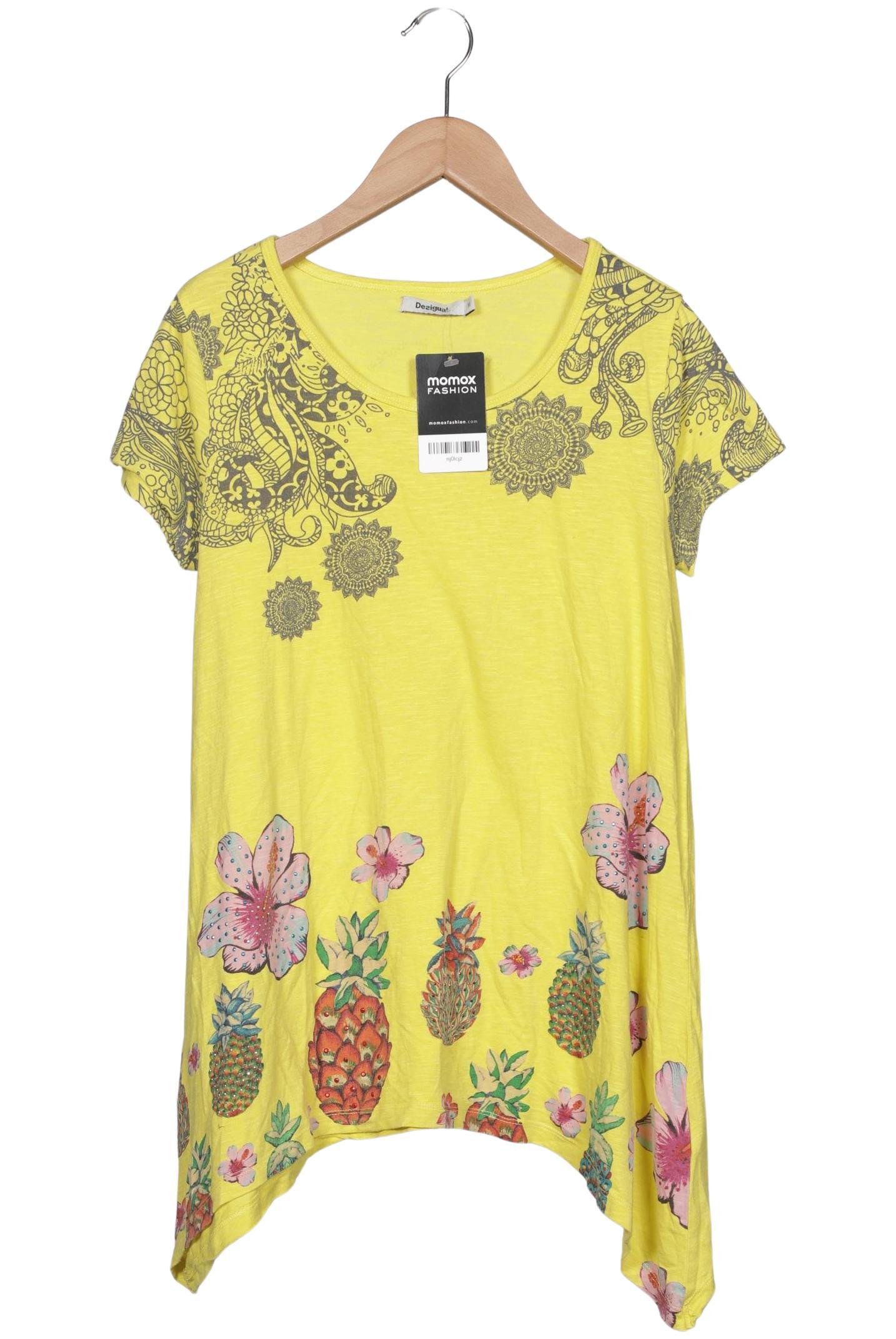 

Desigual Damen T-Shirt, gelb, Gr. 38