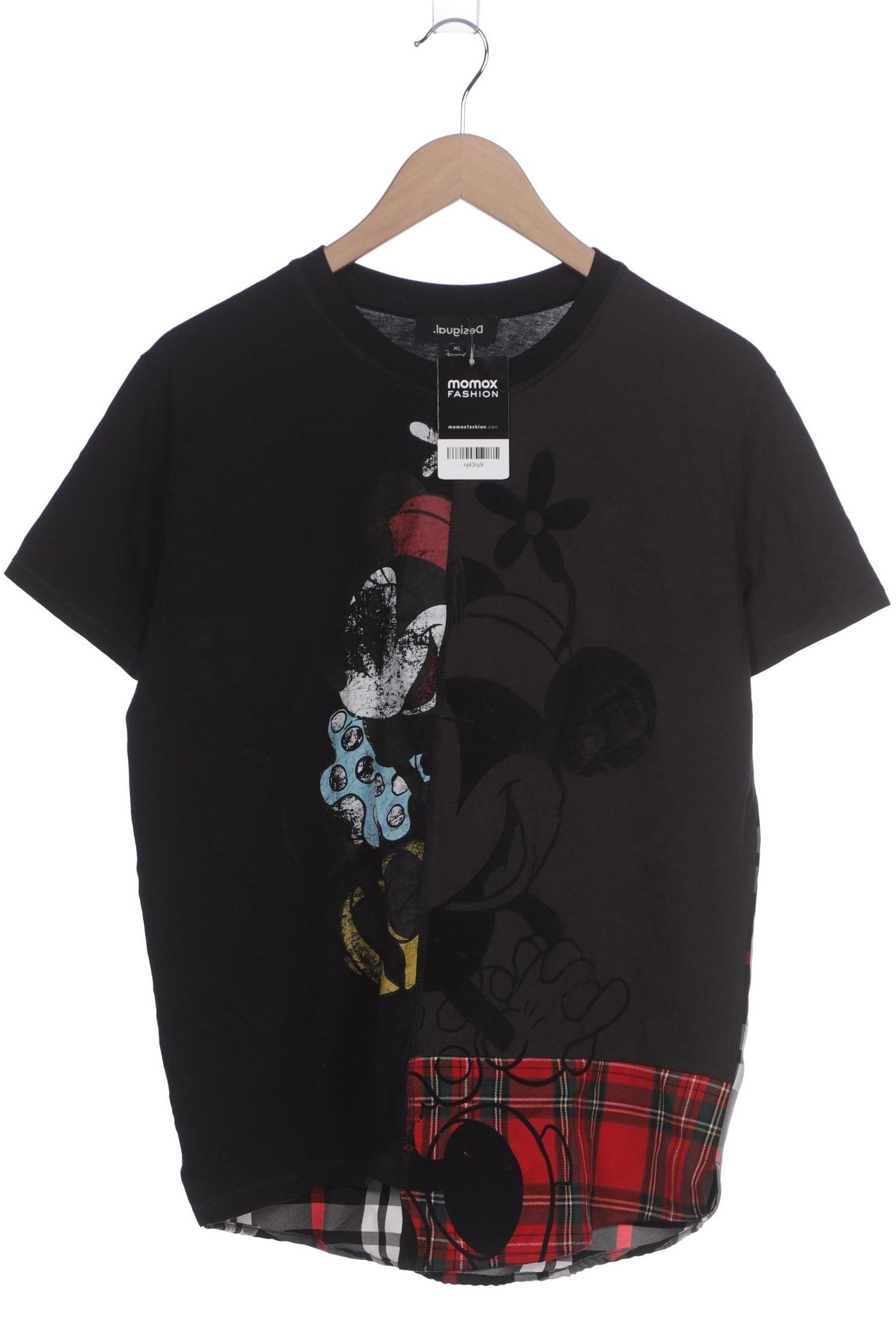 

Desigual Damen T-Shirt, schwarz, Gr. 44