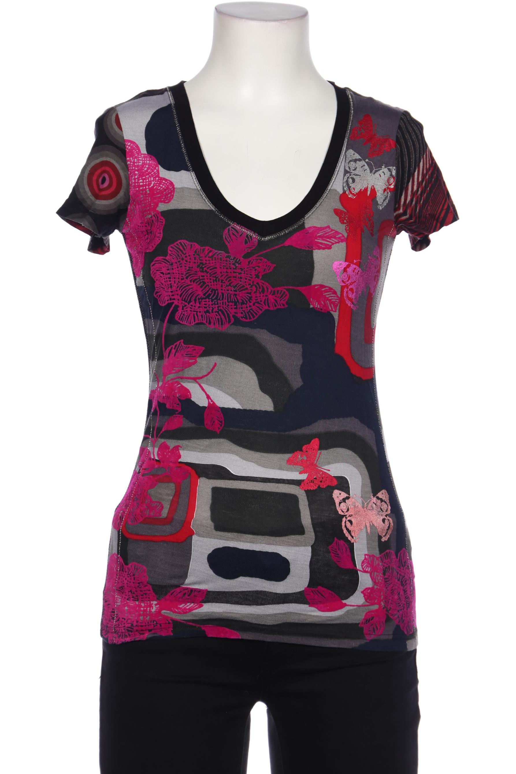 

Desigual Damen T-Shirt, mehrfarbig, Gr. 36