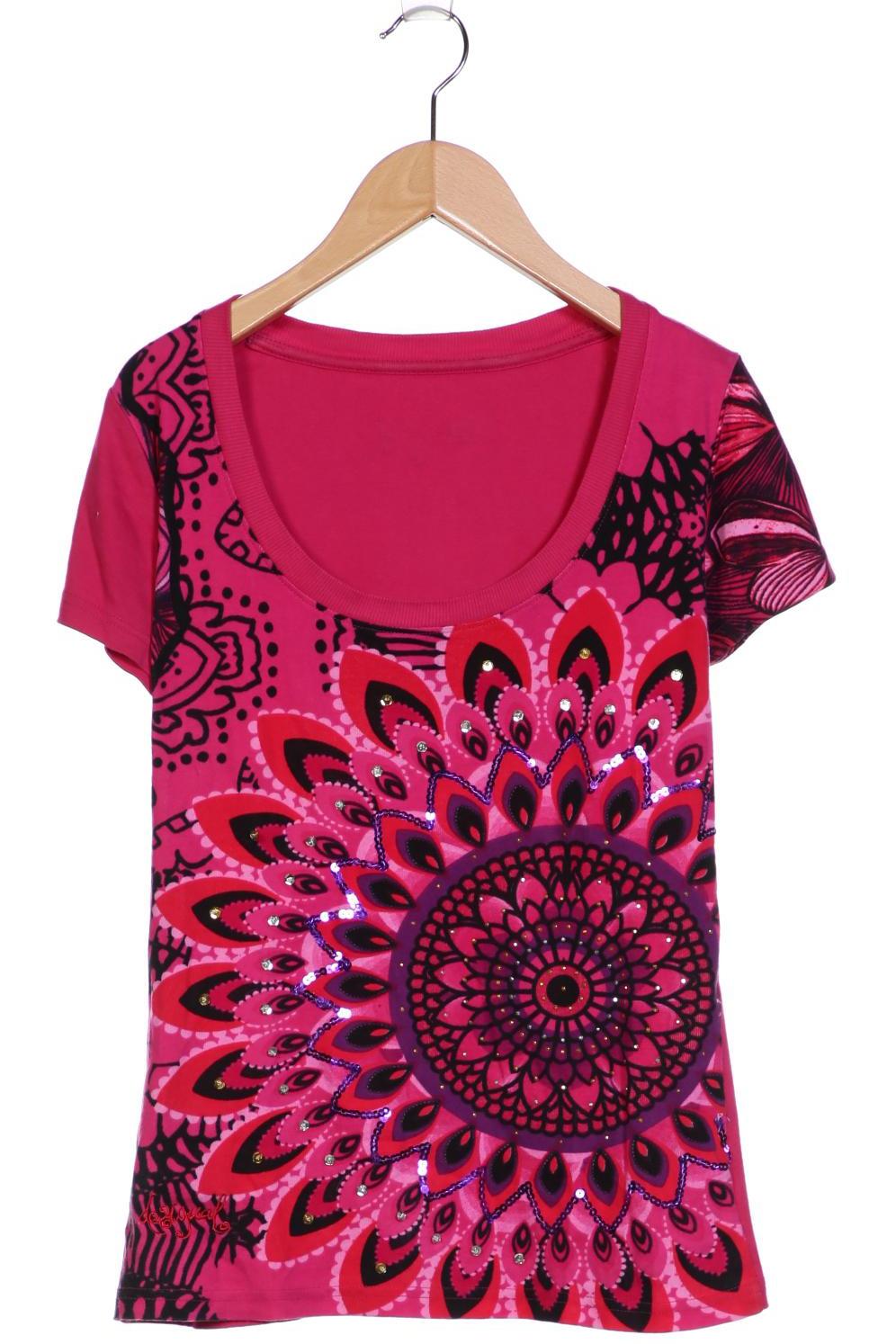 

Desigual Damen T-Shirt, pink, Gr. 36