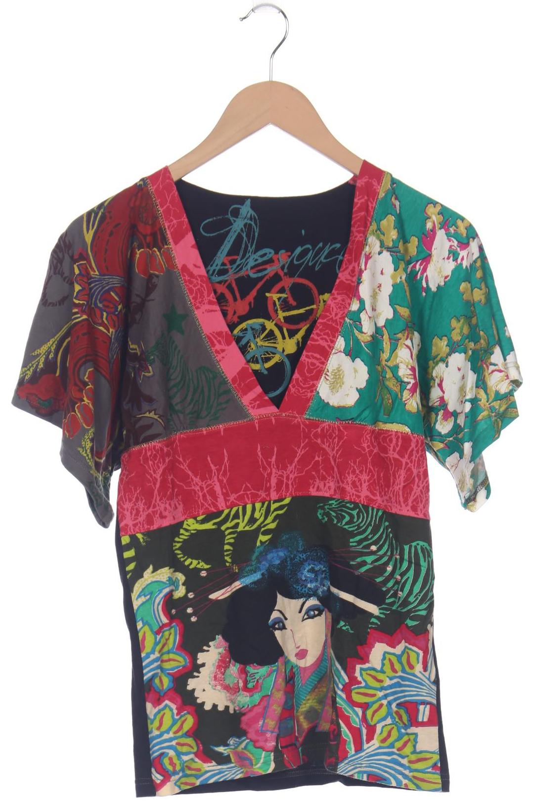 

Desigual Damen T-Shirt, mehrfarbig, Gr. 42
