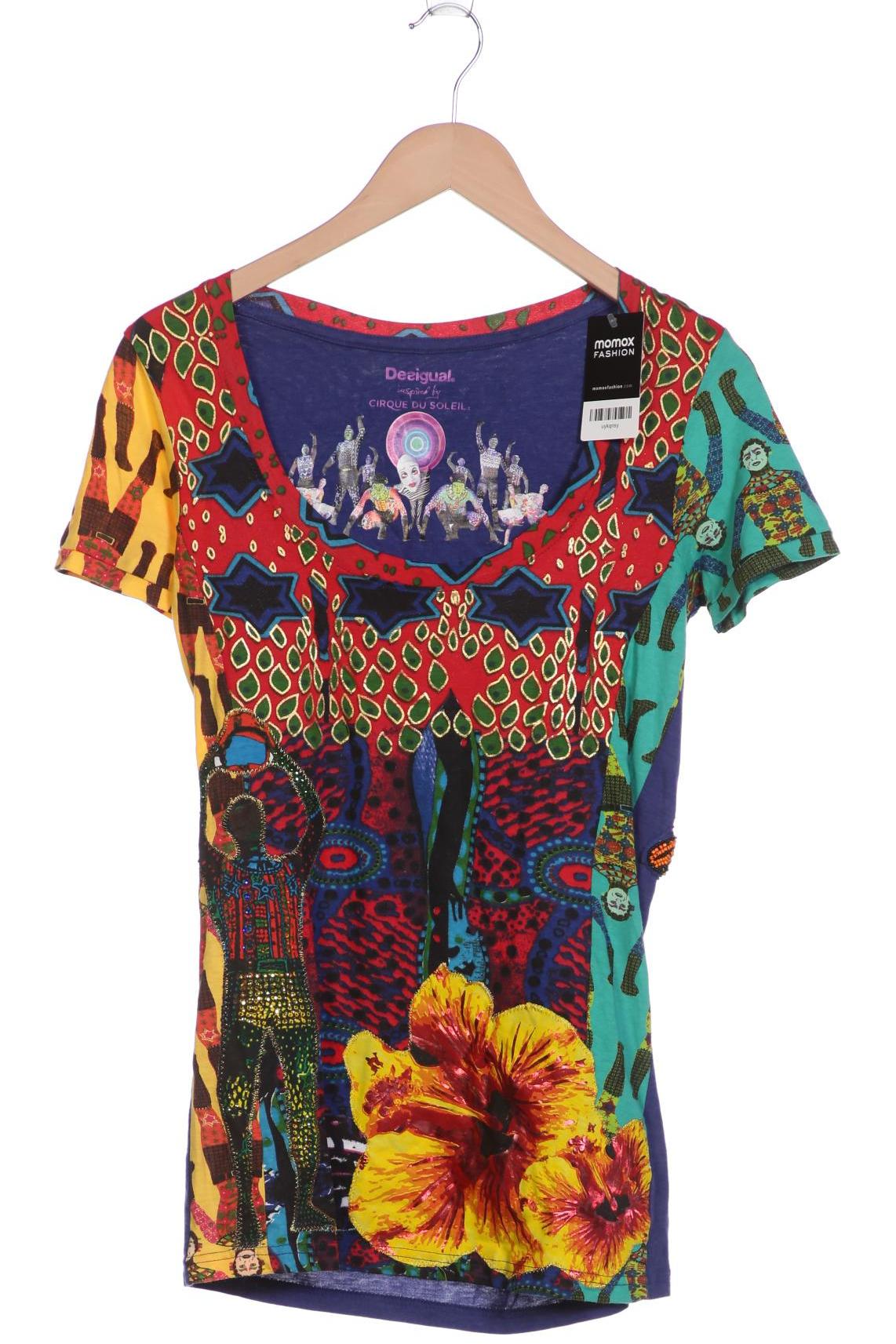 

Desigual Damen T-Shirt, mehrfarbig, Gr. 38