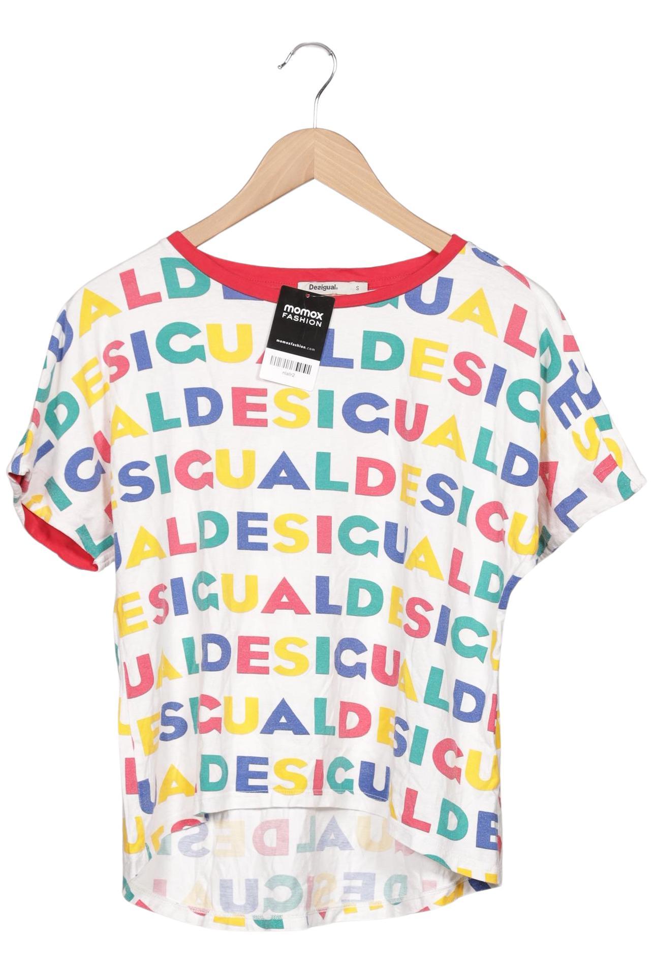 

Desigual Damen T-Shirt, weiß, Gr. 36