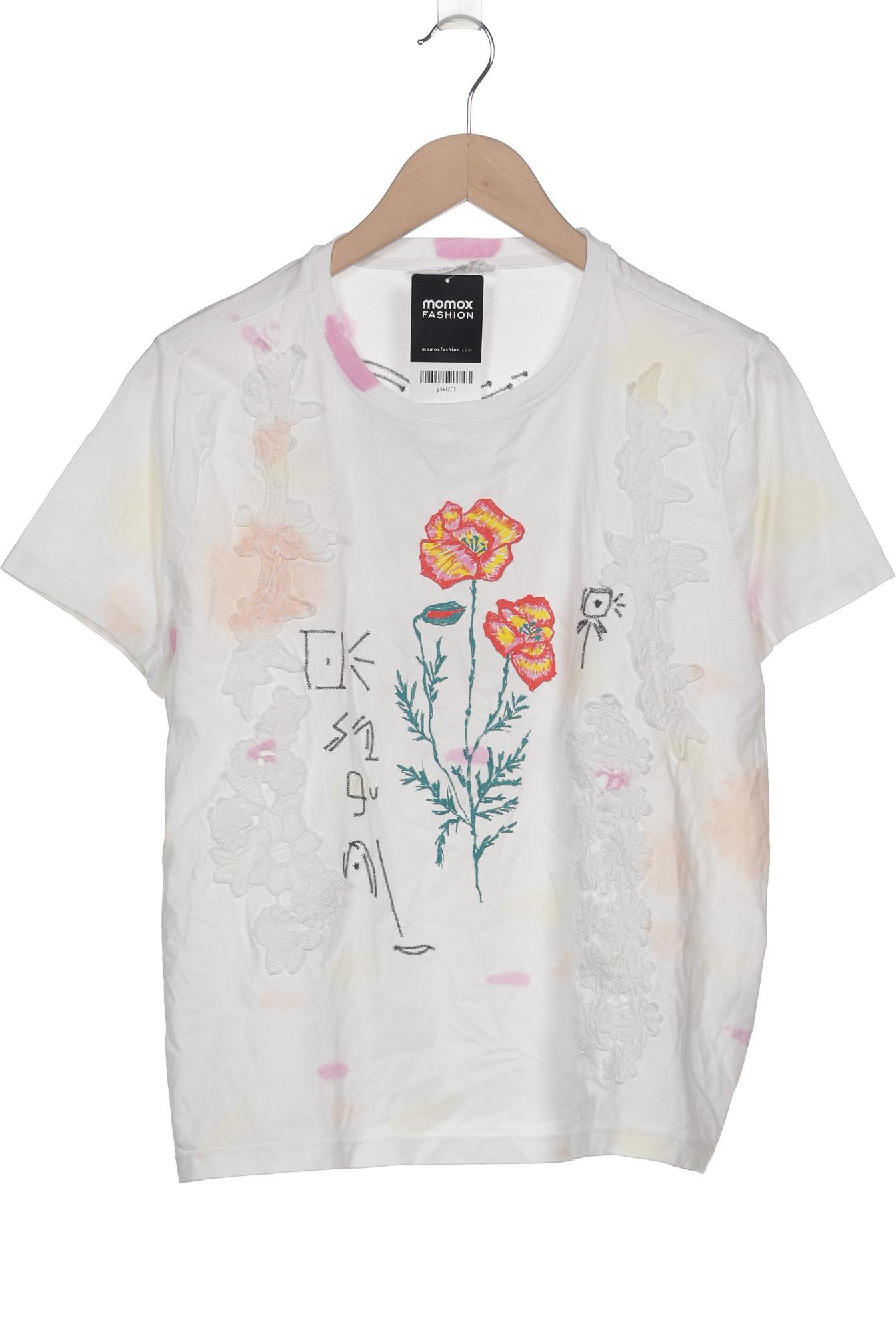 

Desigual Damen T-Shirt, weiß, Gr. 44