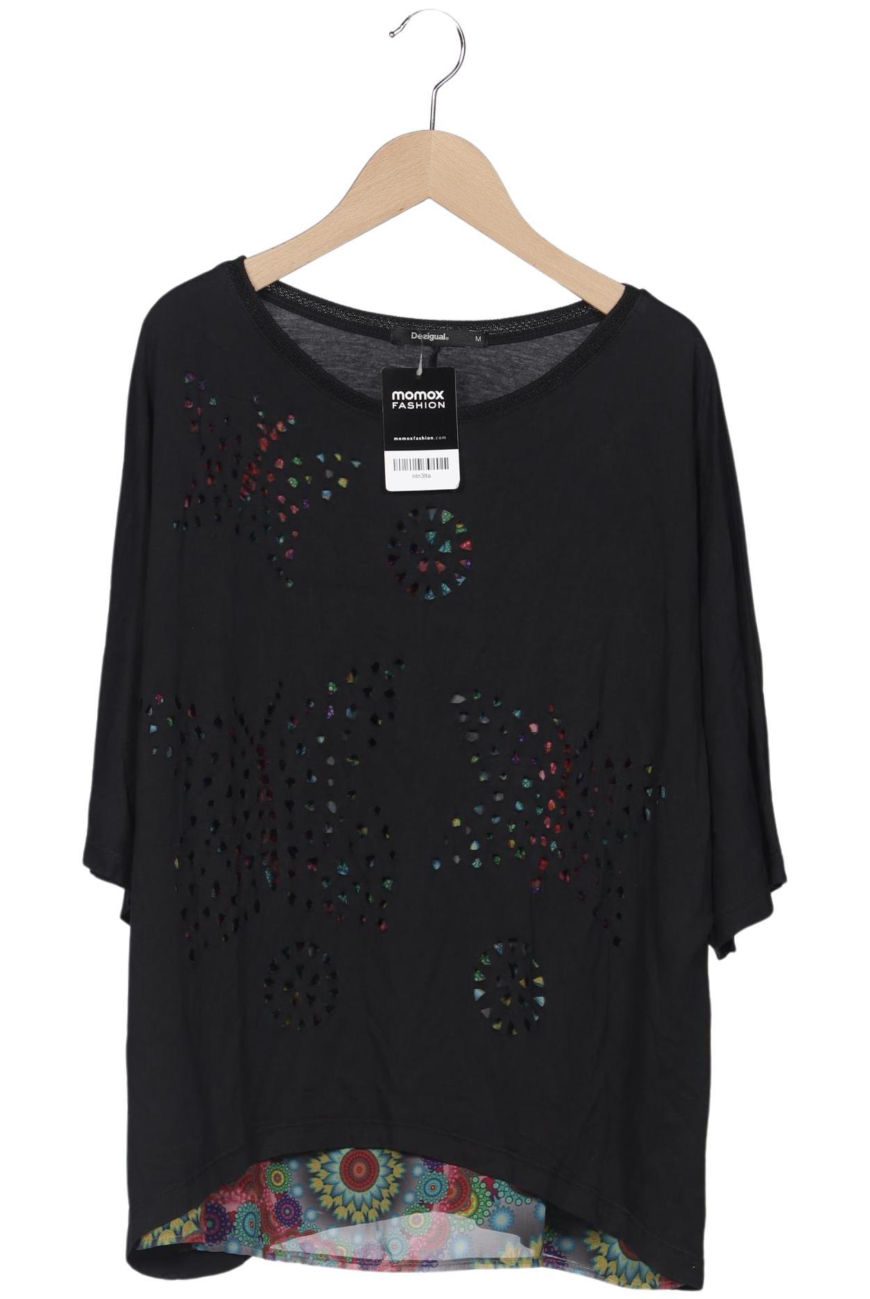 

Desigual Damen T-Shirt, schwarz, Gr. 38