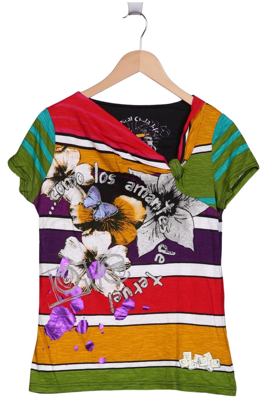 

Desigual Damen T-Shirt, mehrfarbig, Gr. 42