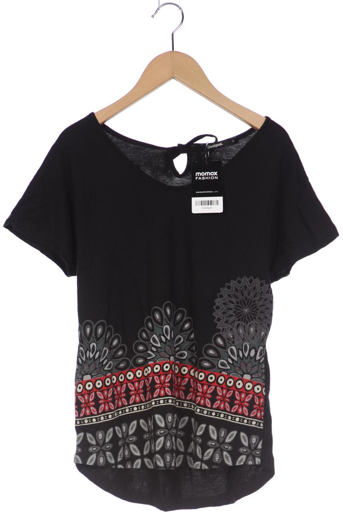 

Desigual Damen T-Shirt, schwarz