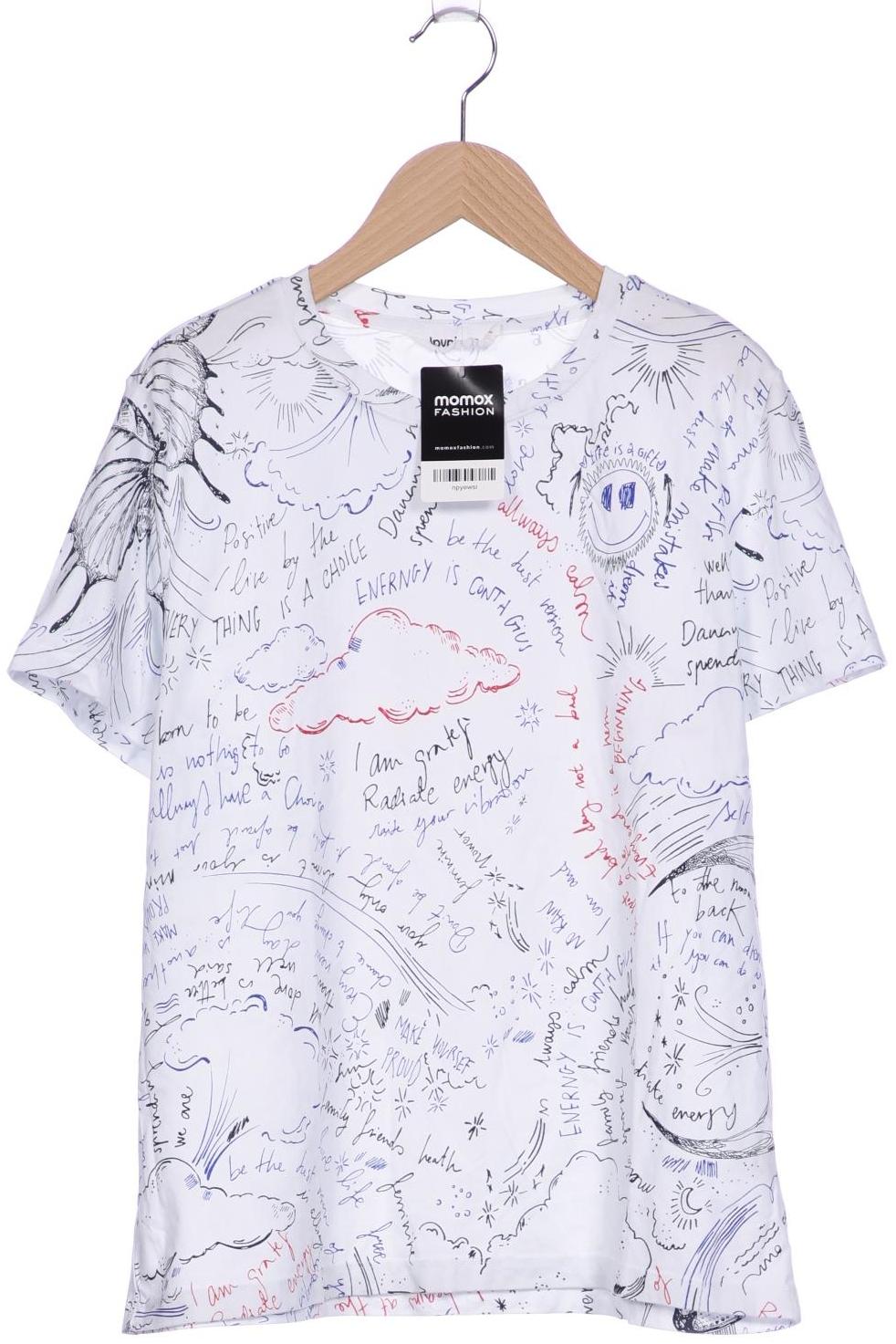 

Desigual Damen T-Shirt, weiß, Gr. 42