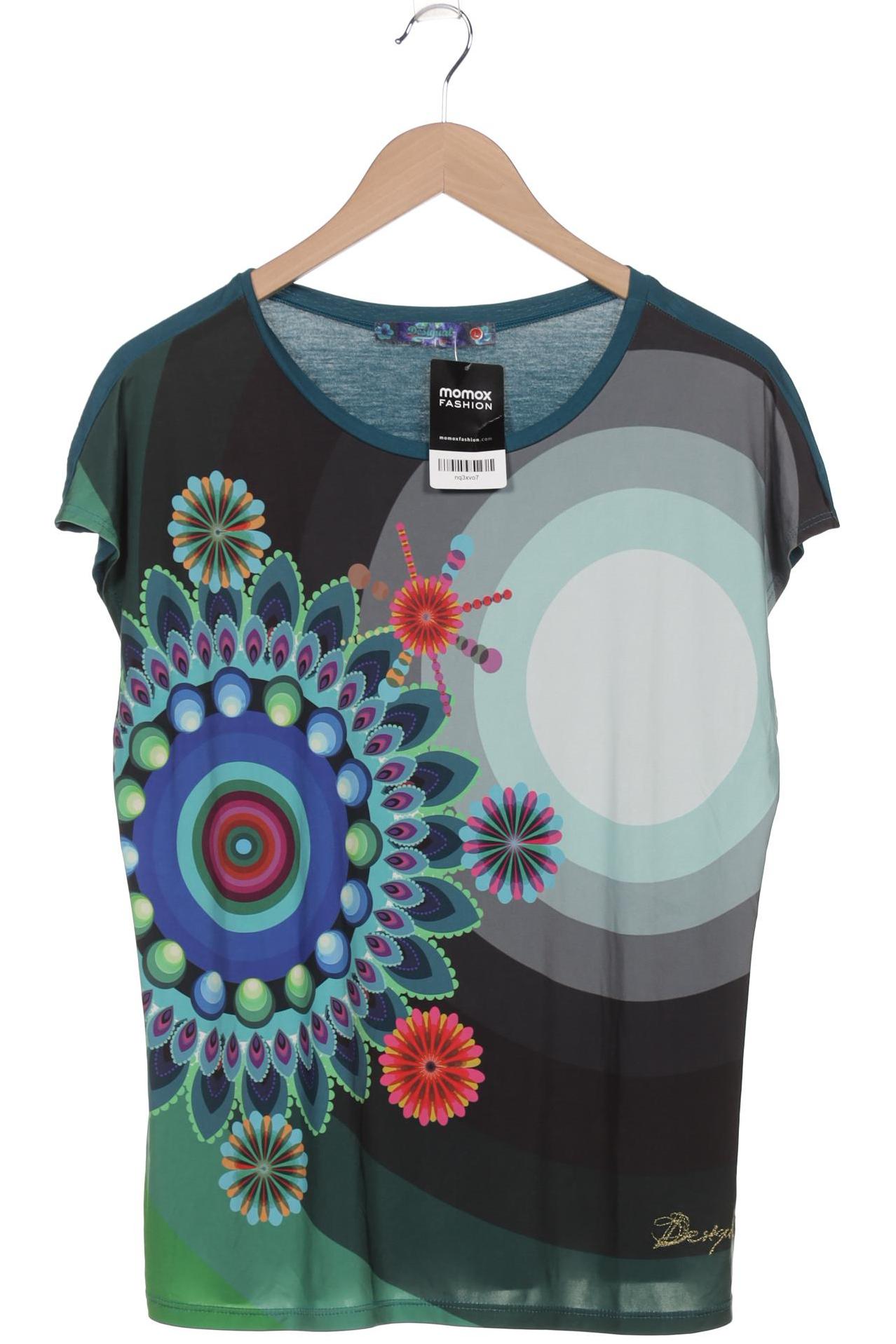 

Desigual Damen T-Shirt, türkis, Gr. 42