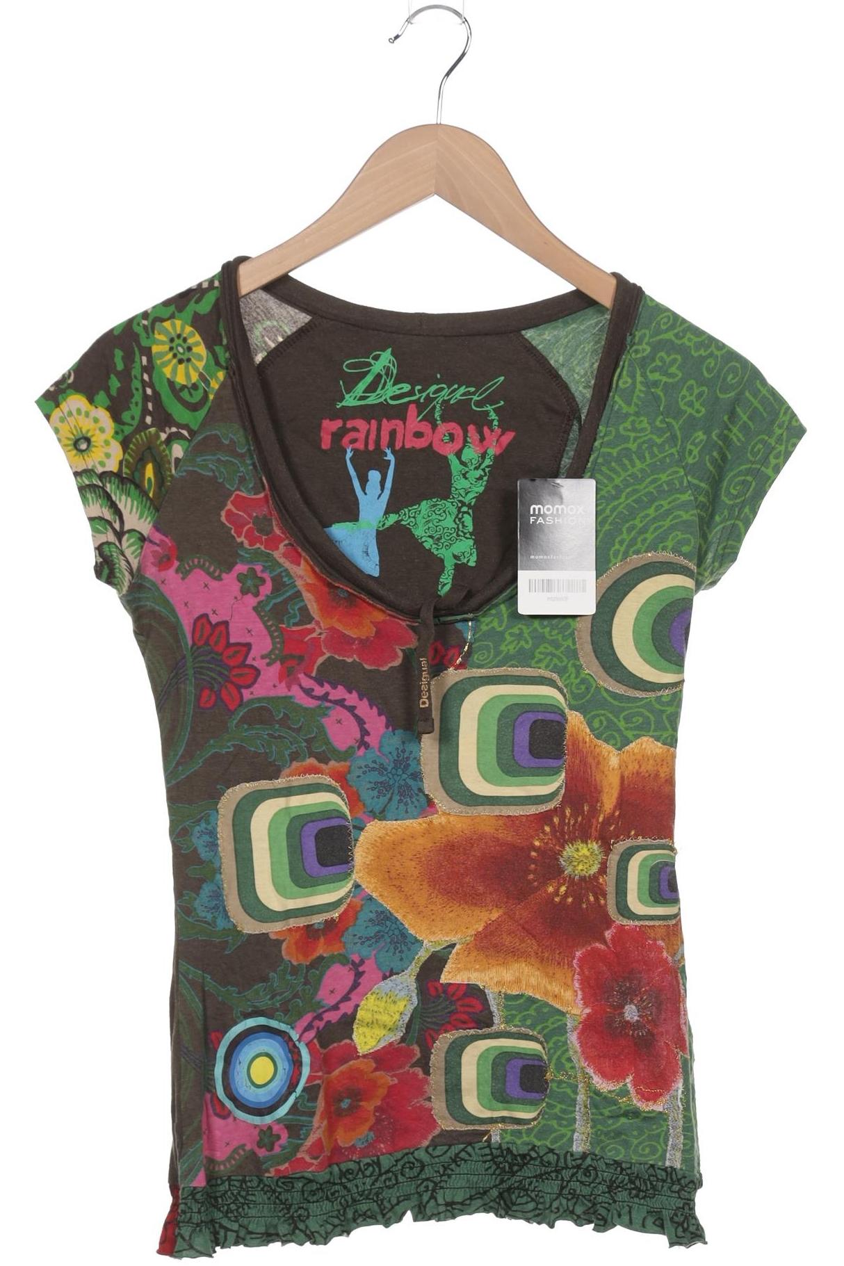 

Desigual Damen T-Shirt, mehrfarbig, Gr. 36